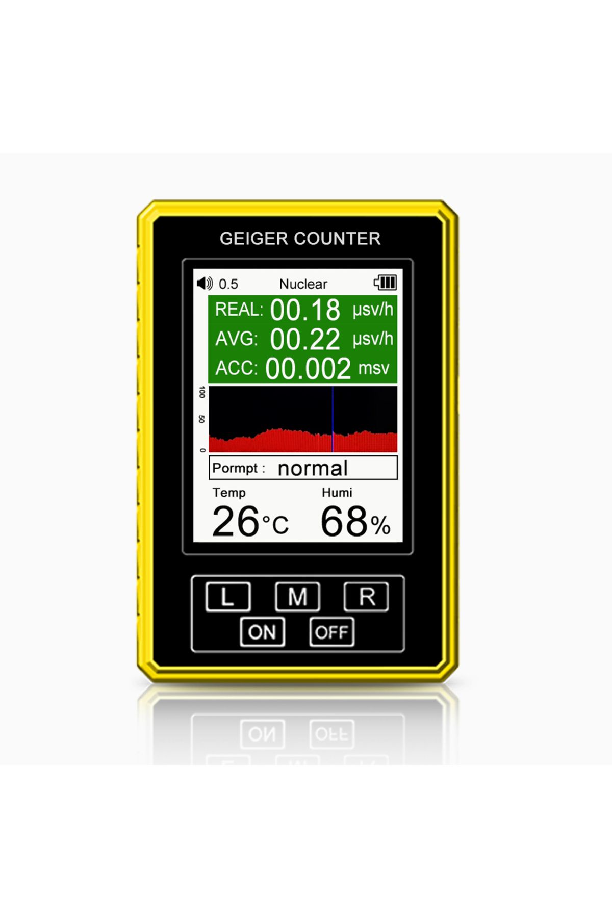 TTAKA7-BR-9C-XR-3 Pro BR-9C-XR-3 Pro 2-in-1 Handheld Digital Display Electromagnetic Radiation Nuclear Dete 1