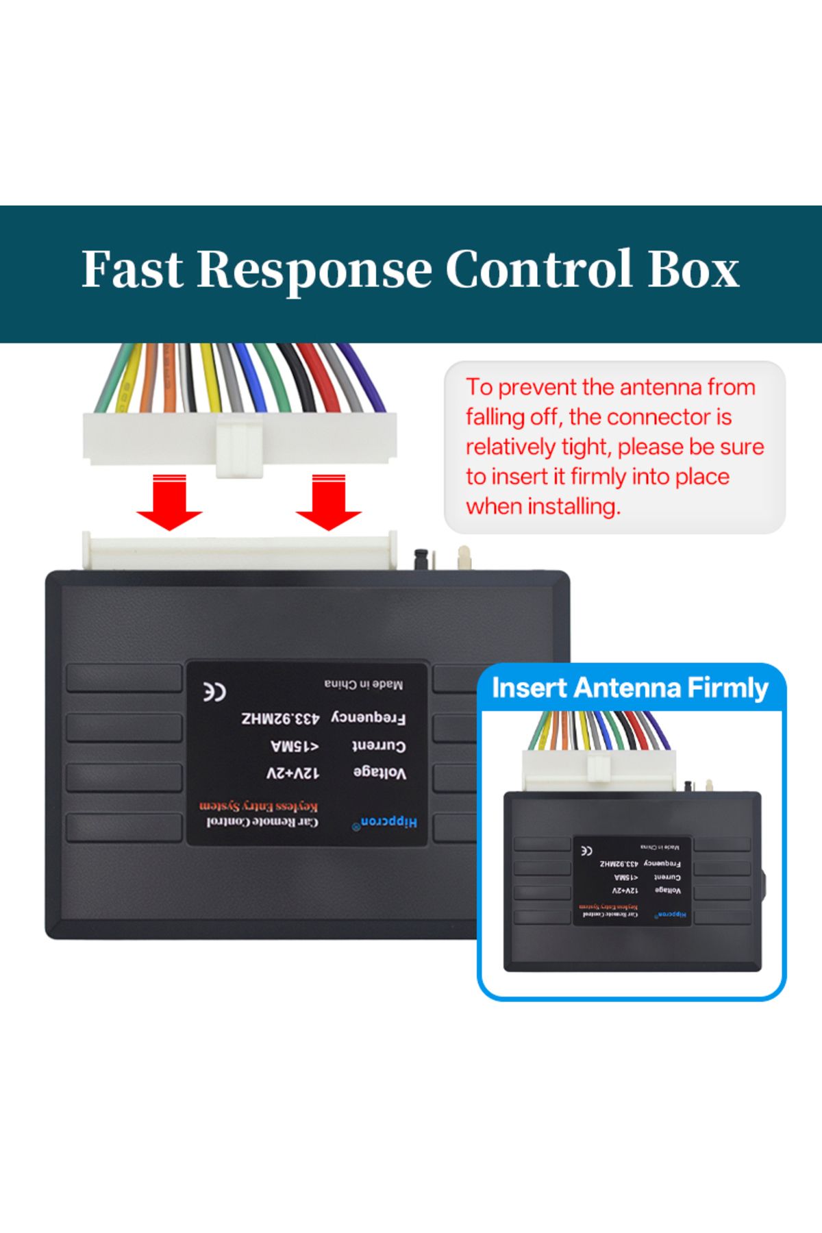hippcron-Car Alarm System Entry Keyless System Central Locking Auto Remote Central Kit Door Lock ... 5