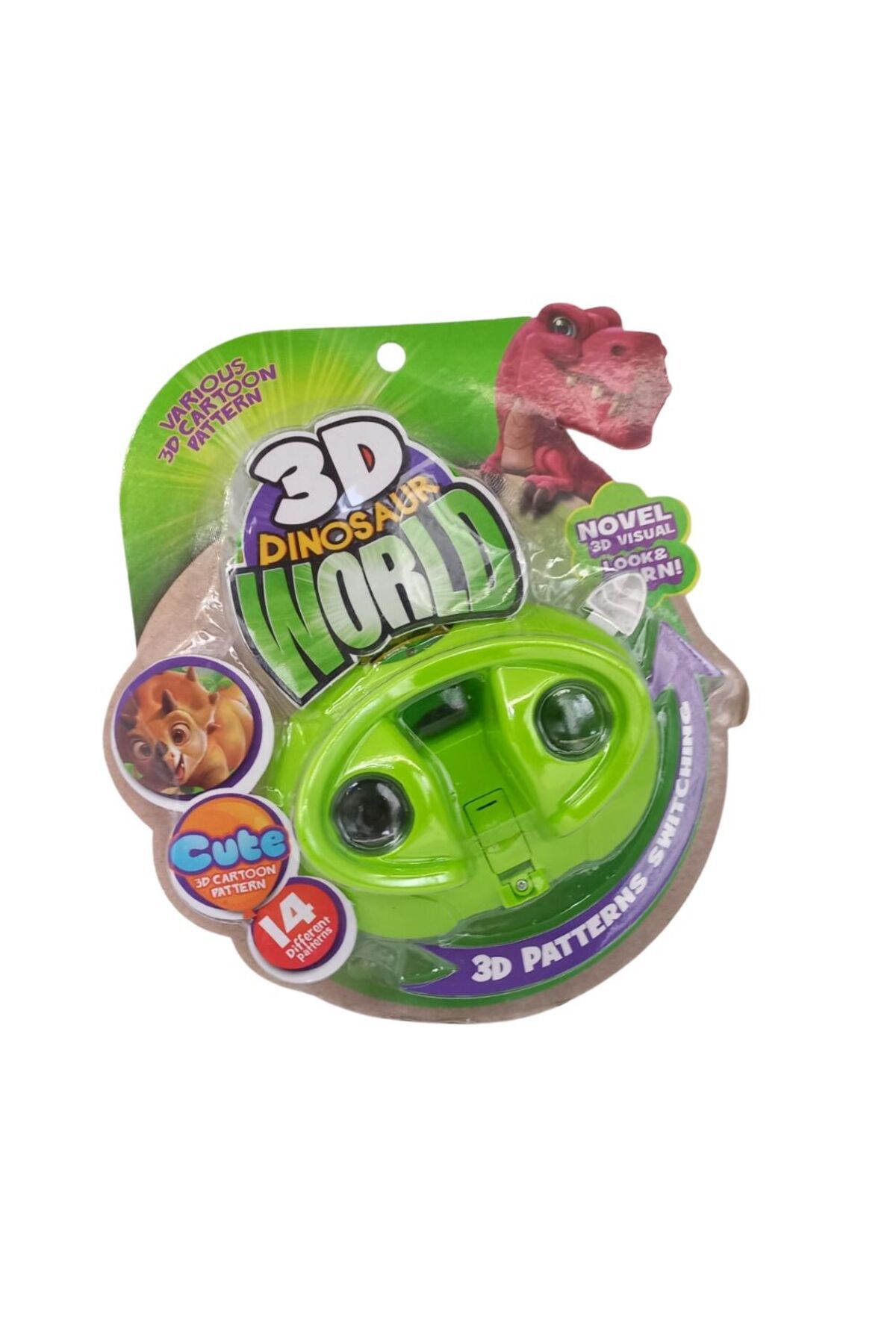 STEM-3D Elliptical Dinosaurs Viewing Machine - 14 Different Patterns (Assorted Color) 3