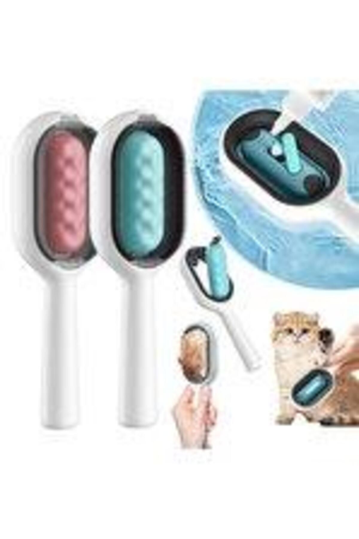 valkyrie-Cat Washing Brush with Water Tank Cat Comb Watery New Generation Pink 4