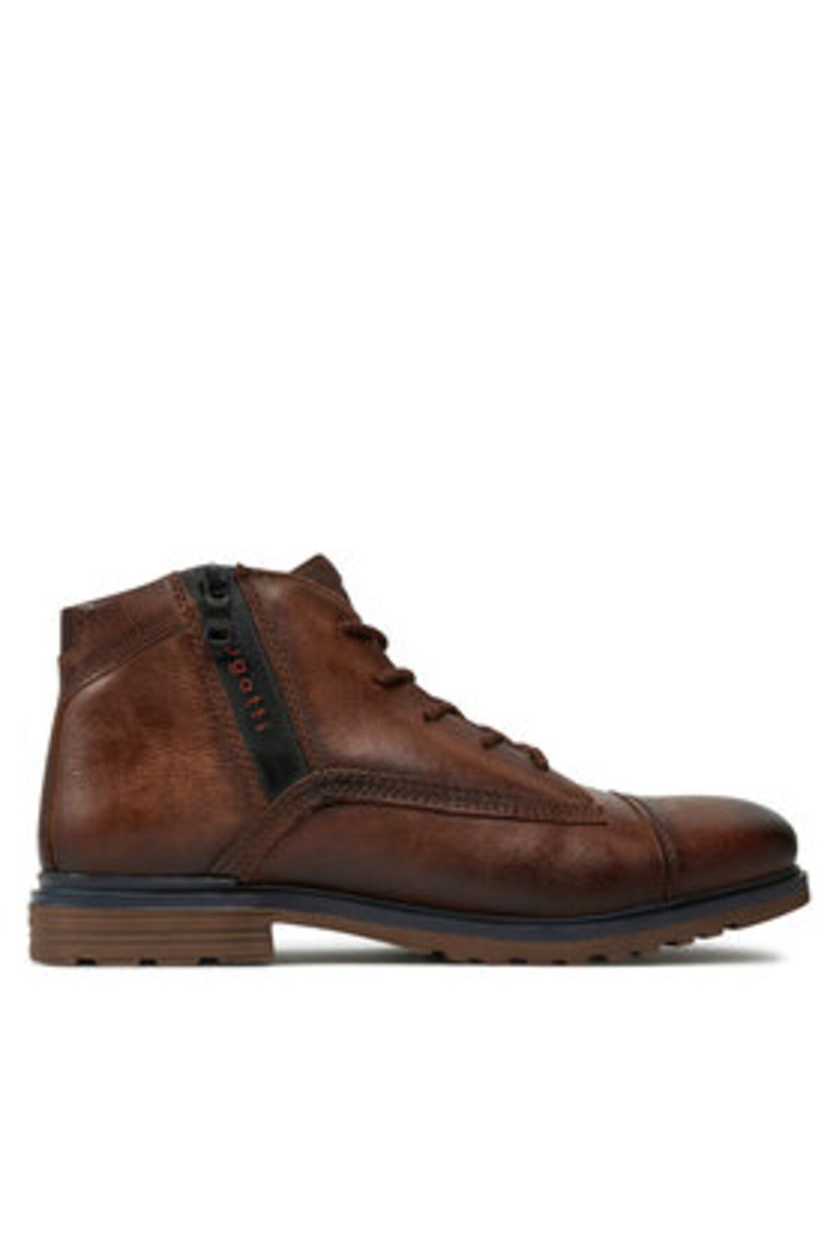 BUGATTI-men's boots 321A0U3L3500 brown 3