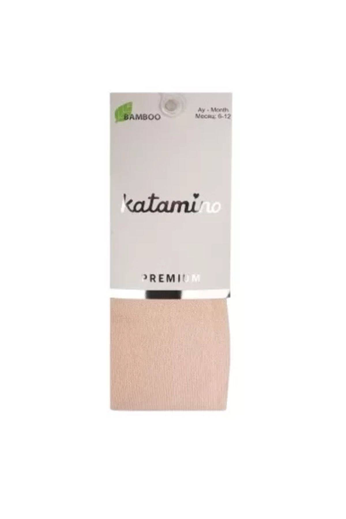 Shop58 Bebek Bambu Külotlu Çorap Pudra