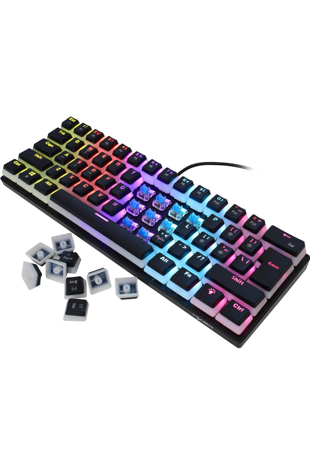 valkyrie Blue Switch Mekanik Oyuncu Klavye - 61key Full Rgb