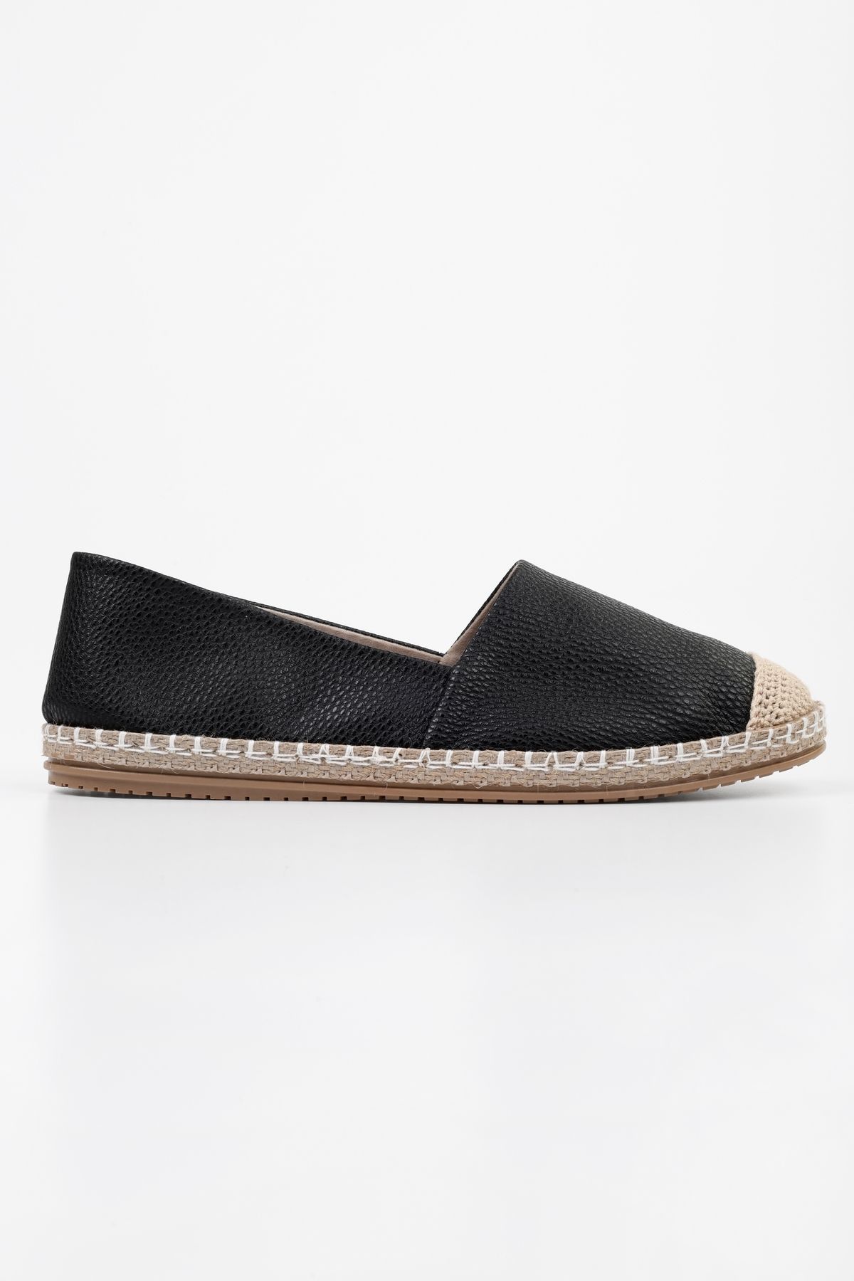 Shoeberry-Ziles Black Skin Espadrille für Damen 2