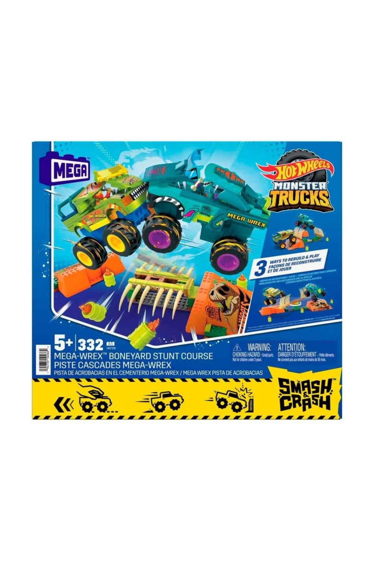 Shop58 HKF89 MEGA Hot Wheels® Mega-Wrex™ Dinozor Kemikli Aksiyon Sahası
