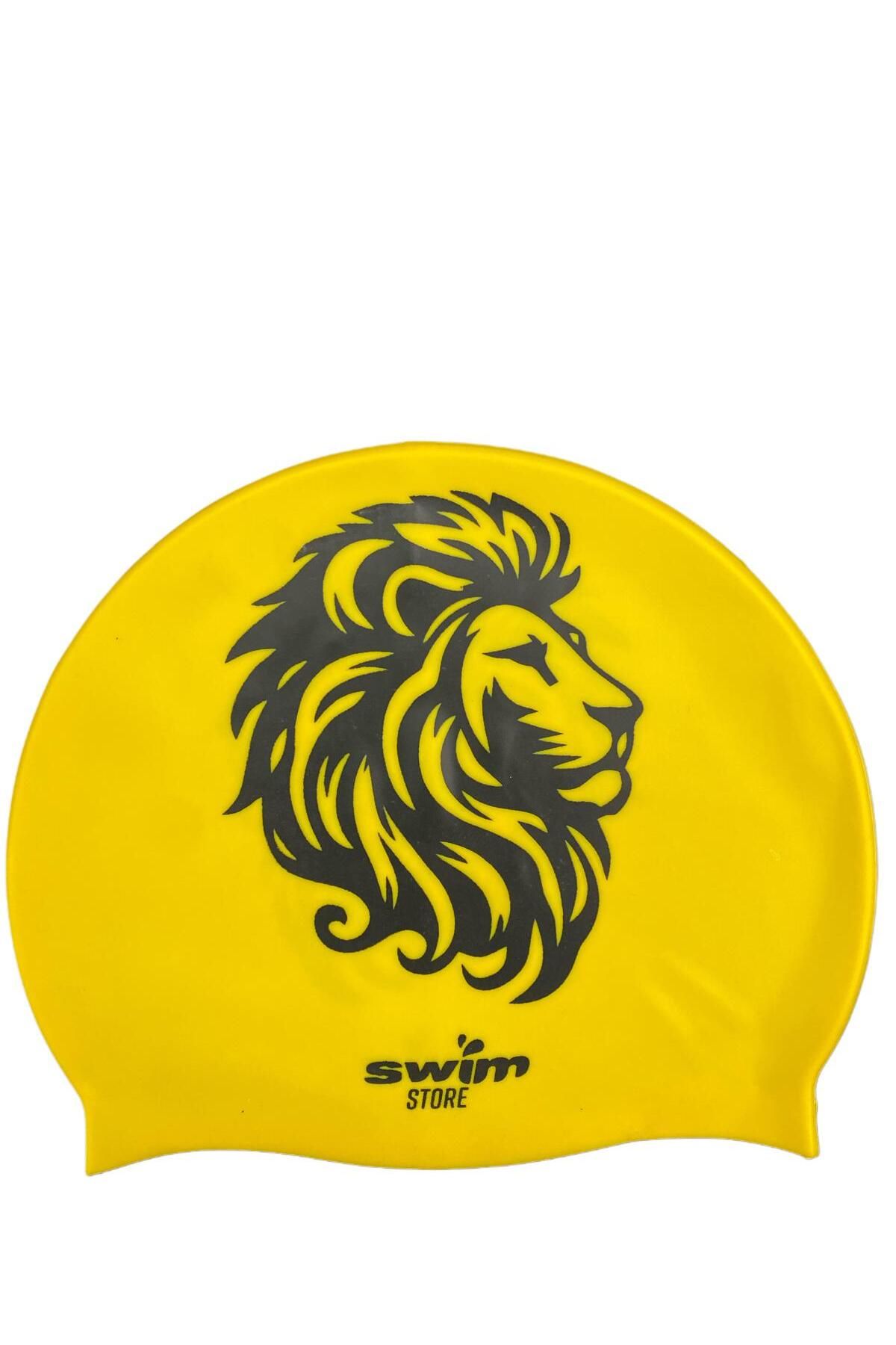 SWİMSTORE ASLAN BASKILI SLİKON DELUXE YÜZÜCÜ HAVUZ VE DENİZ BONESİ