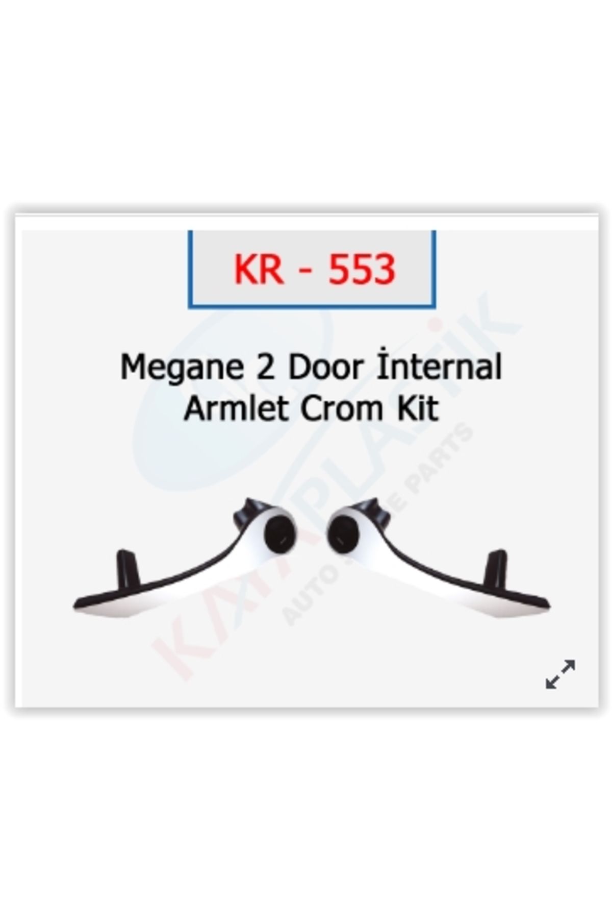 Kaya ÖN KAPI İÇ ÇEKME KOLU MGN II KROM 06=> 7701476922