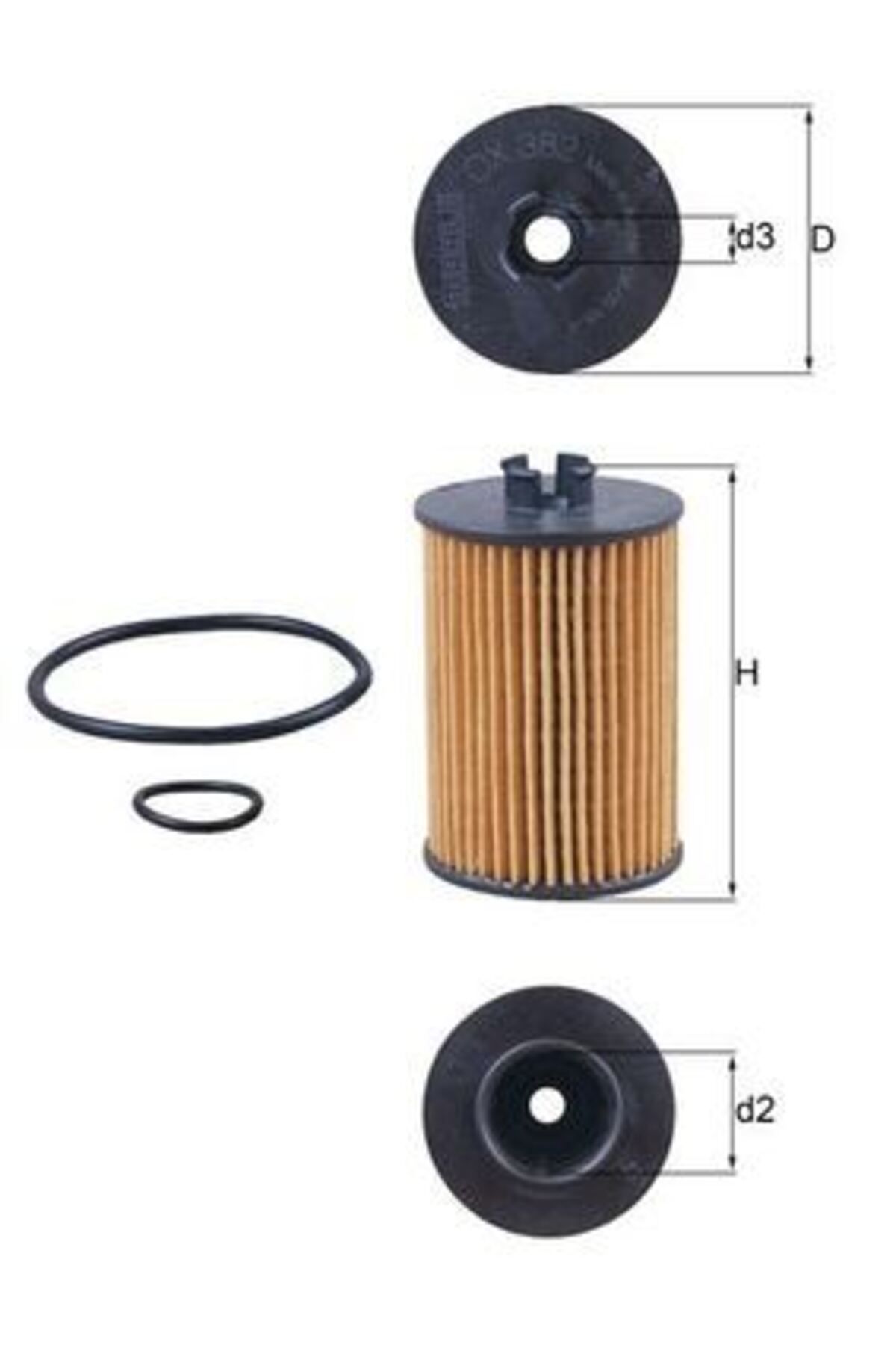 MAHLE YAG FILTRESI MERCEDES M266 W168 W414 A2661800009