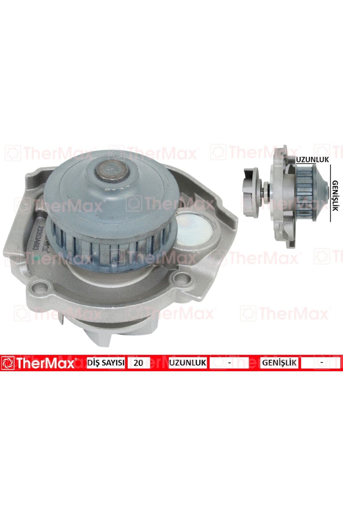 THERMAX DEVİRDAİM UNO 60-PALIO 1.2 (20 DİŞ)(PA286A) (T) (5973713) 71713727-7640163-46423351