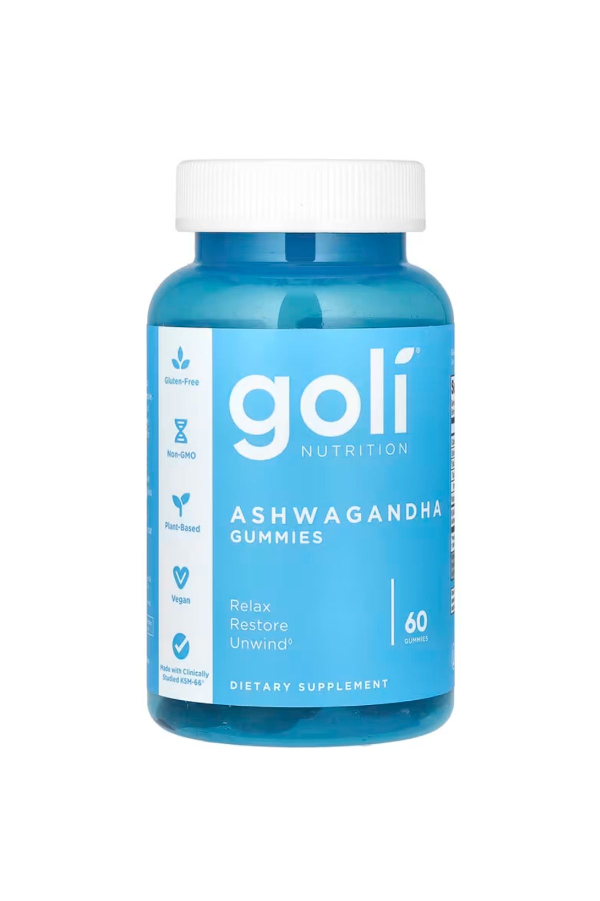 Goli Nutrition , Ashwagan.dhaa, ksm-66, Gummies, 60 Gummies vr67