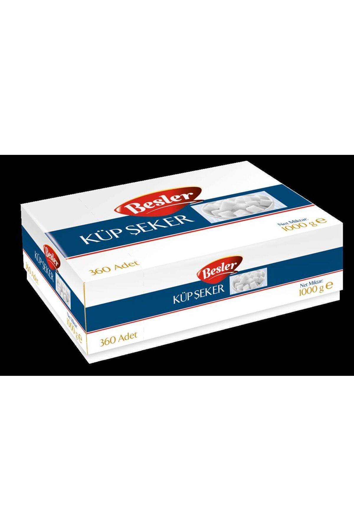 Besler BEYAZ KÜP ŞEKER 360 ADET 750GR x4 paket