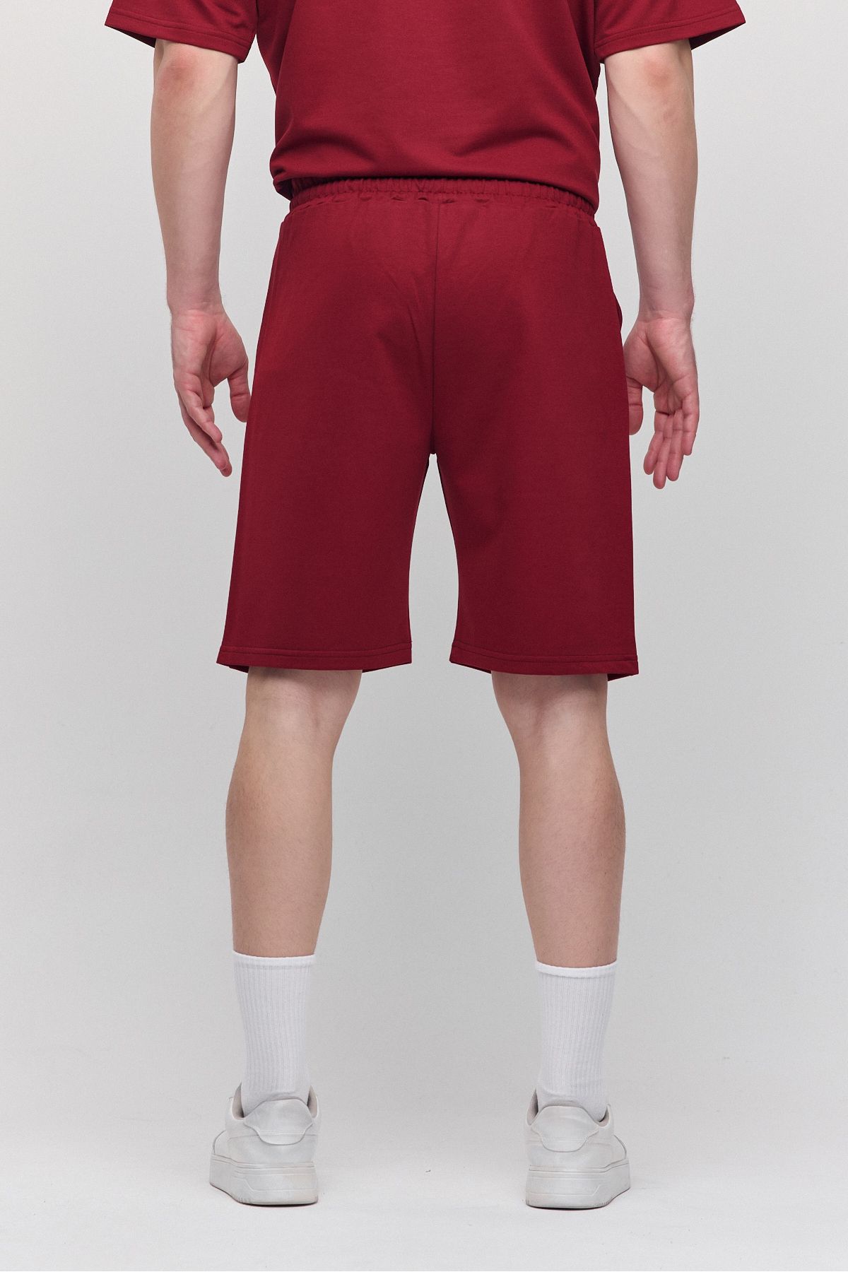 شلوارک و برمودا مردانه COMFORT FIT BORDEAUX SHORTS & BERMUDA COMBİNE MİCHAİL