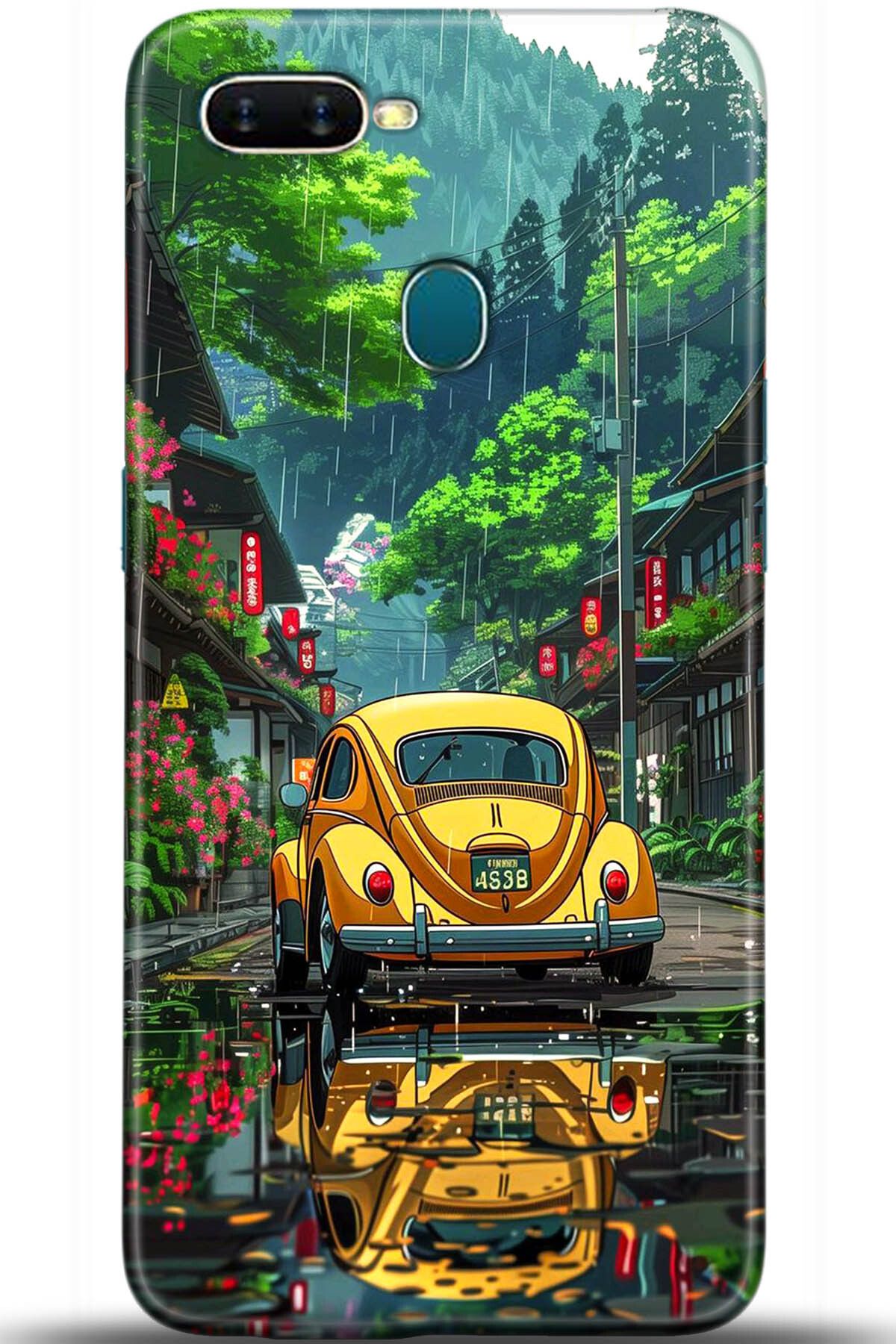 OPPO AX7 Kılıf HD Baskılı Kılıf - Happiness Series 5561