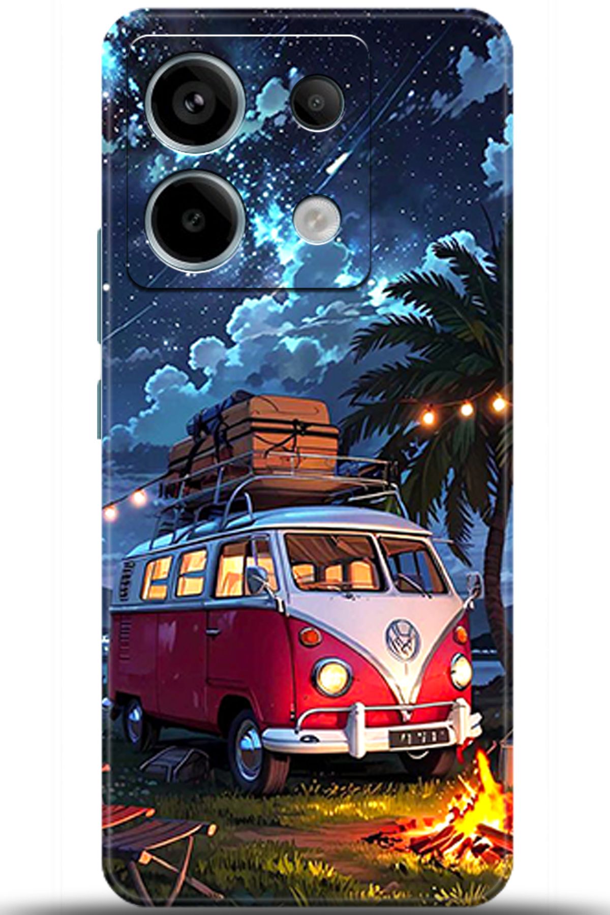 Noprin Xiaomi Redmi Note 13 Pro 5G Kılıf HD Baskılı Kılıf - Happiness Series 5564