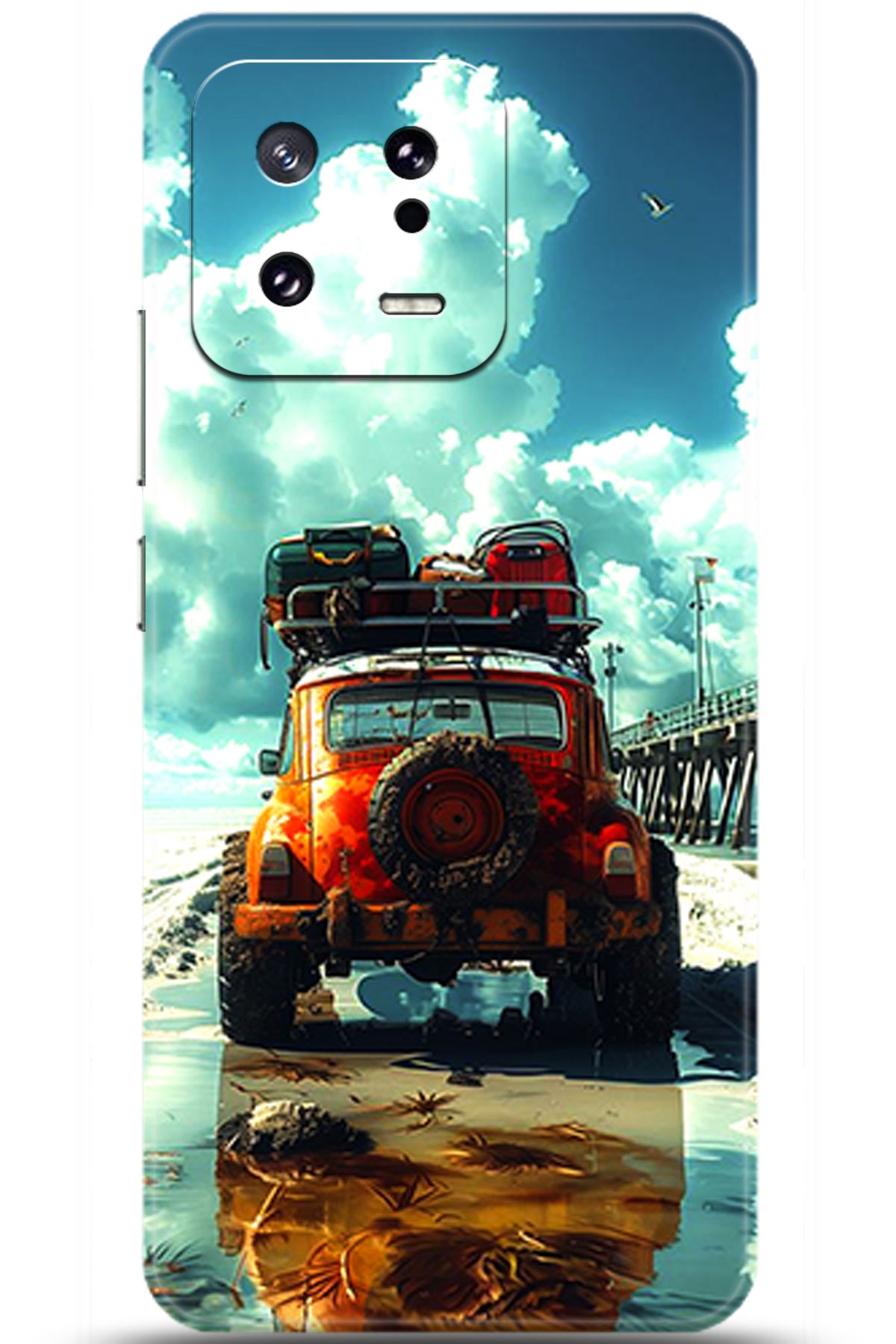 Noprin Xiaomi Mi 13 Pro Kılıf HD Baskılı Kılıf - Happiness Series 5559