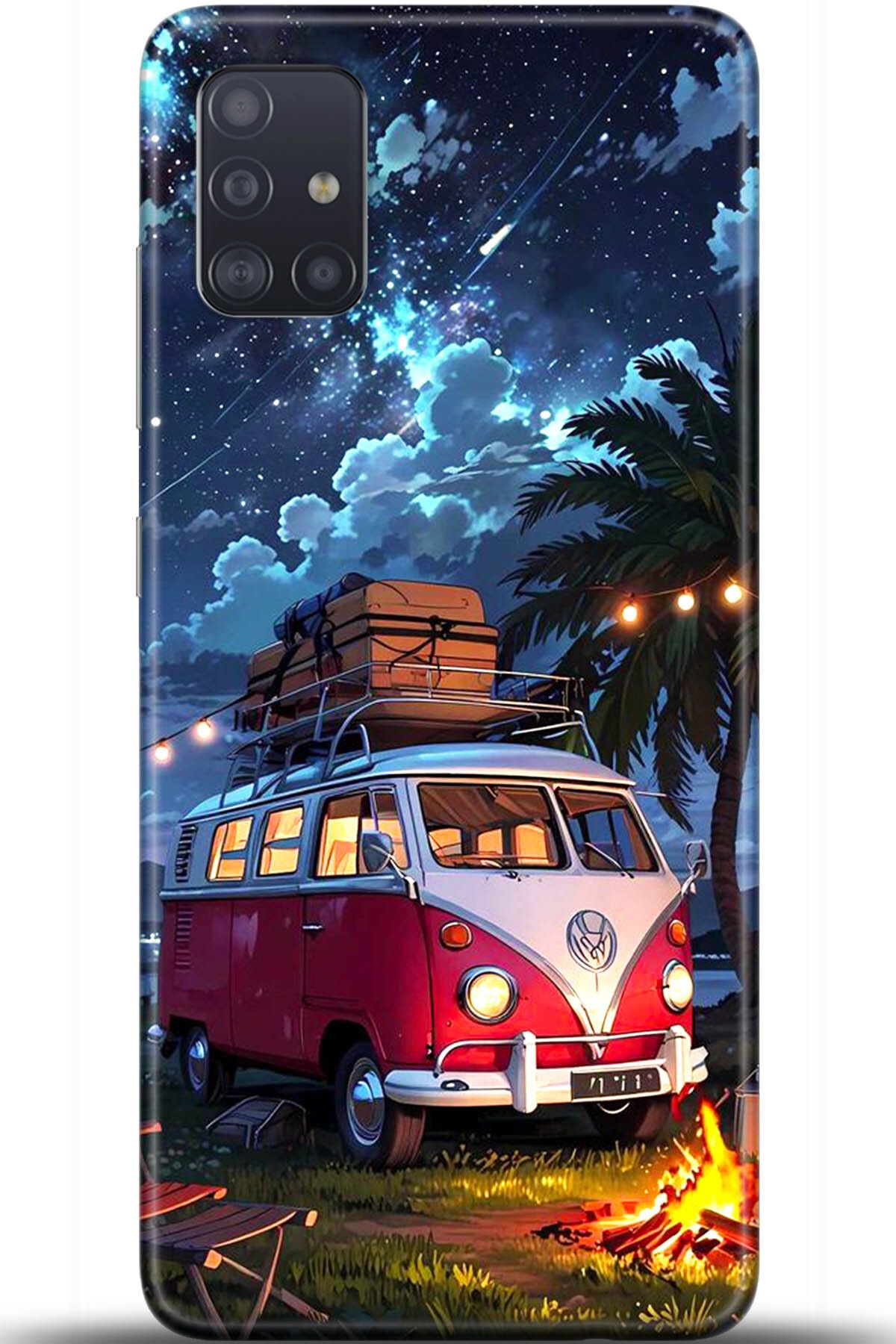 Noprin Samsung Galaxy A71 Kılıf HD Baskılı Kılıf - Happiness Series 5564