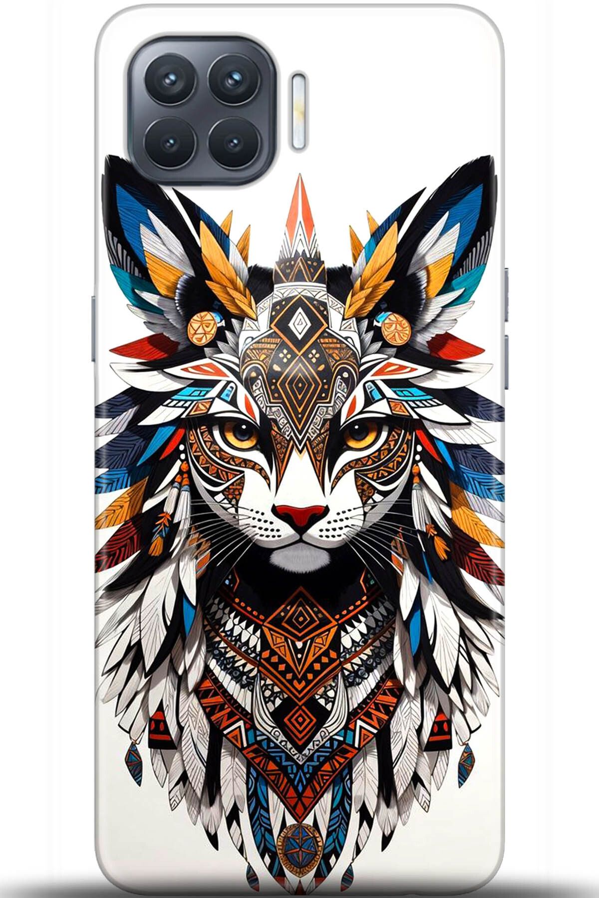 OPPO Reno 4 Lite Kılıf HD Baskılı Kılıf - Happiness Series 5570