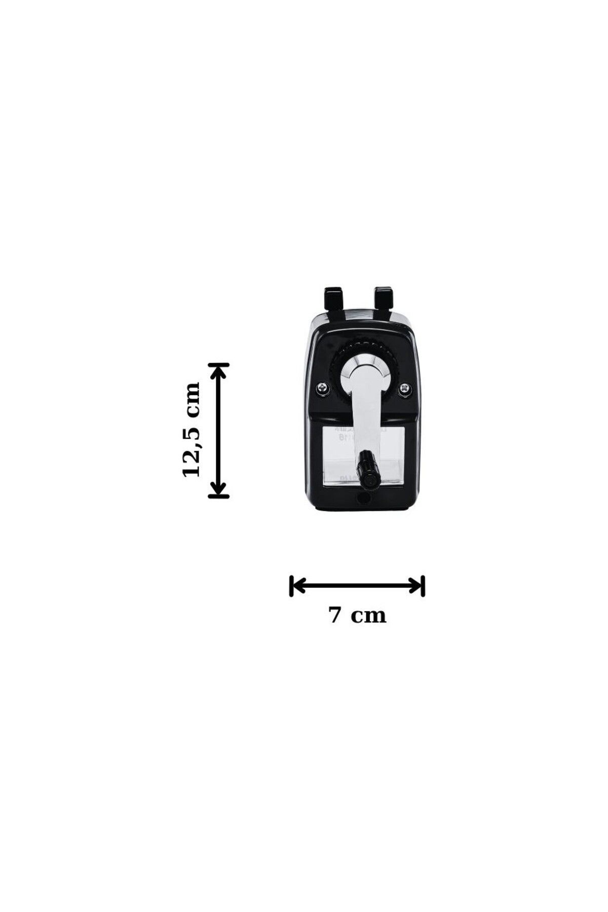 Mas-6732 Desk Type Large Arm Pencil Sharpener - Black 2