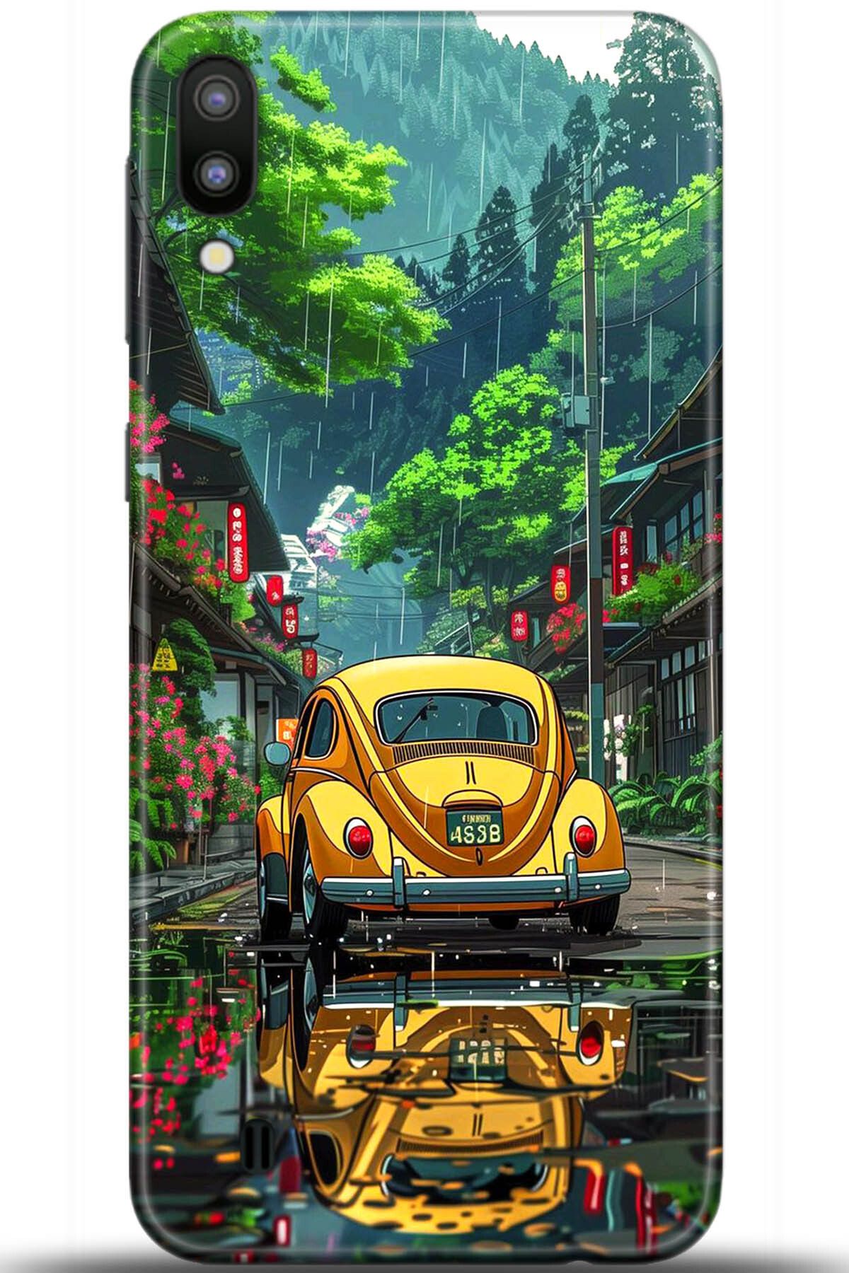 Noprin Samsung Galaxy M10 Kılıf HD Baskılı Kılıf - Happiness Series 5561