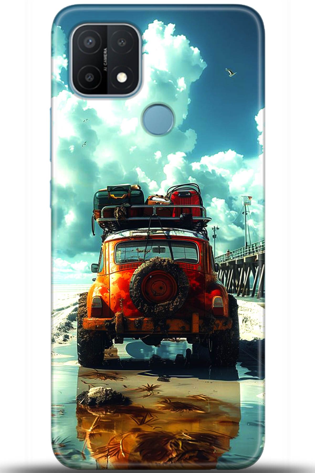 OPPO A15S Kılıf HD Baskılı Kılıf - Happiness Series 5559