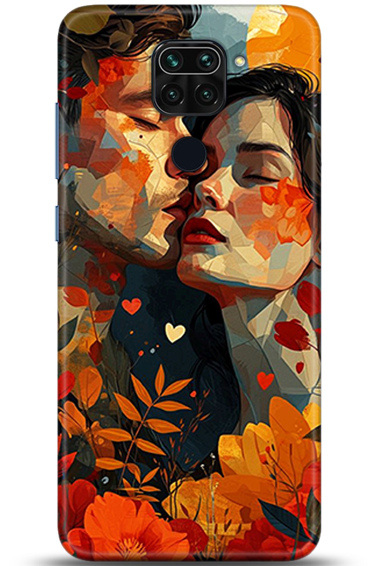 Noprin Xiaomi Redmi Note 9 Kılıf HD Baskılı Kılıf - Happiness Series 5556