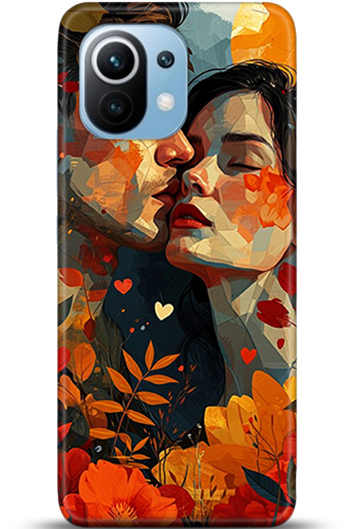 Noprin Xiaomi Mi 11 Kılıf HD Baskılı Kılıf - Happiness Series 5556