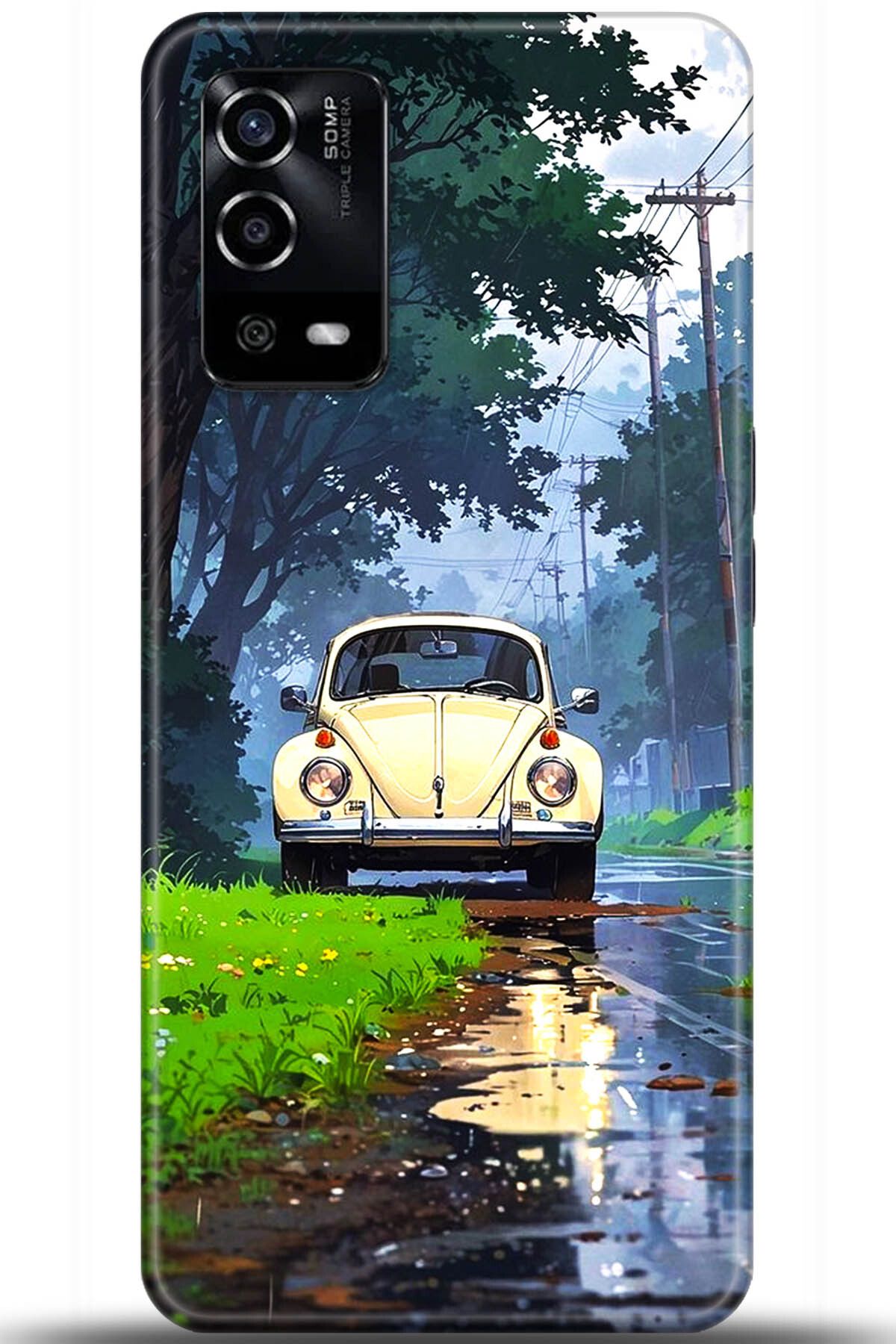 OPPO A55 4G Kılıf HD Baskılı Kılıf - Happiness Series 5562