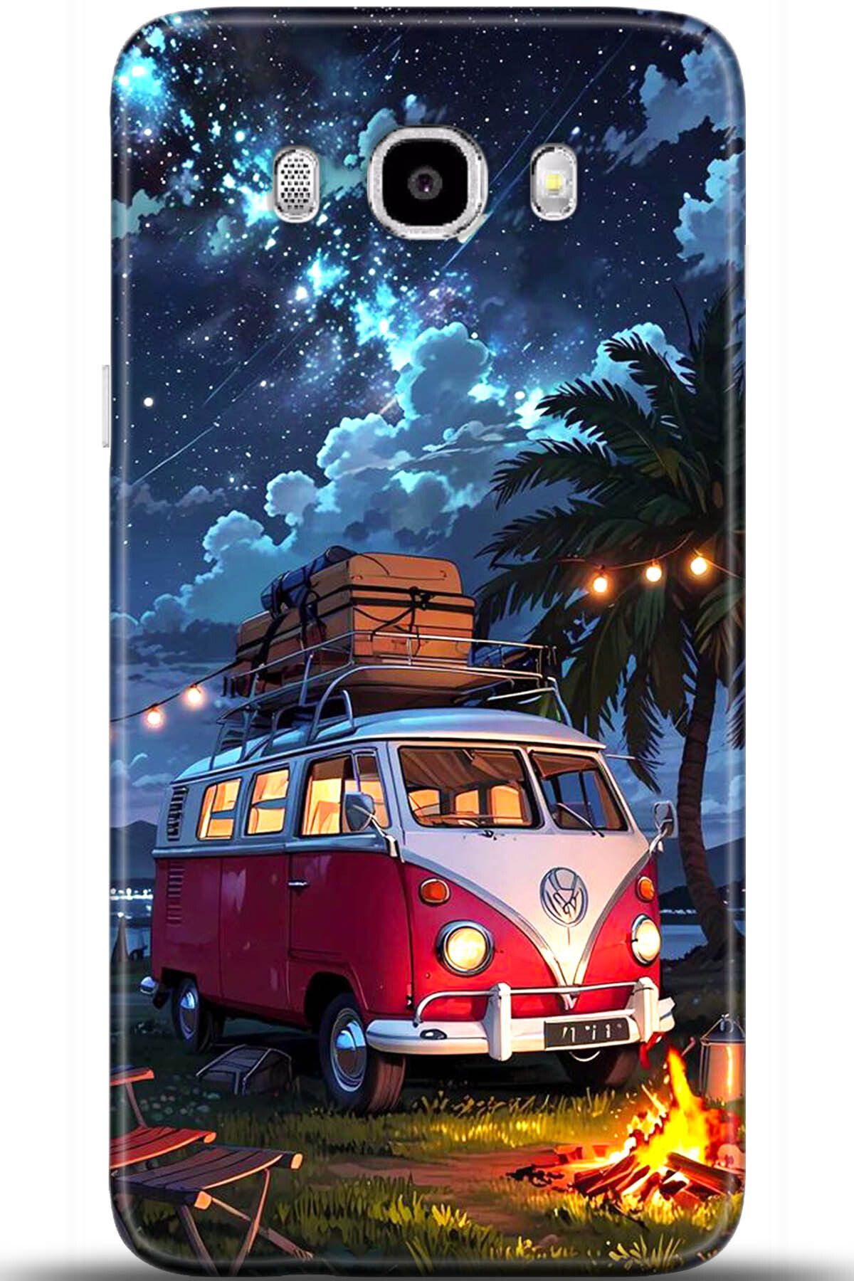 Noprin Samsung Galaxy J7 2016 Kılıf HD Baskılı Kılıf - Happiness Series 5564
