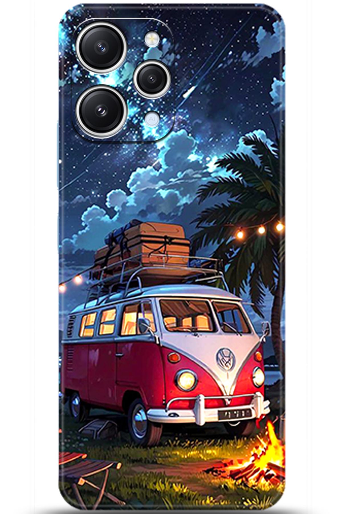 Noprin Xiaomi Redmi 12 Kılıf HD Baskılı Kılıf - Happiness Series 5564