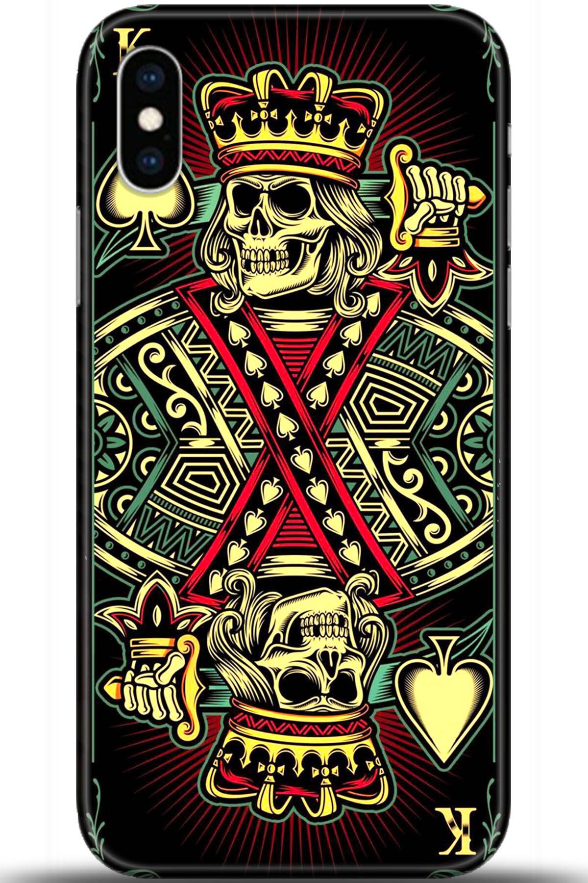 Noprin Apple iPhone XS Max Kılıf HD Baskılı Kılıf - Happiness Series 5553