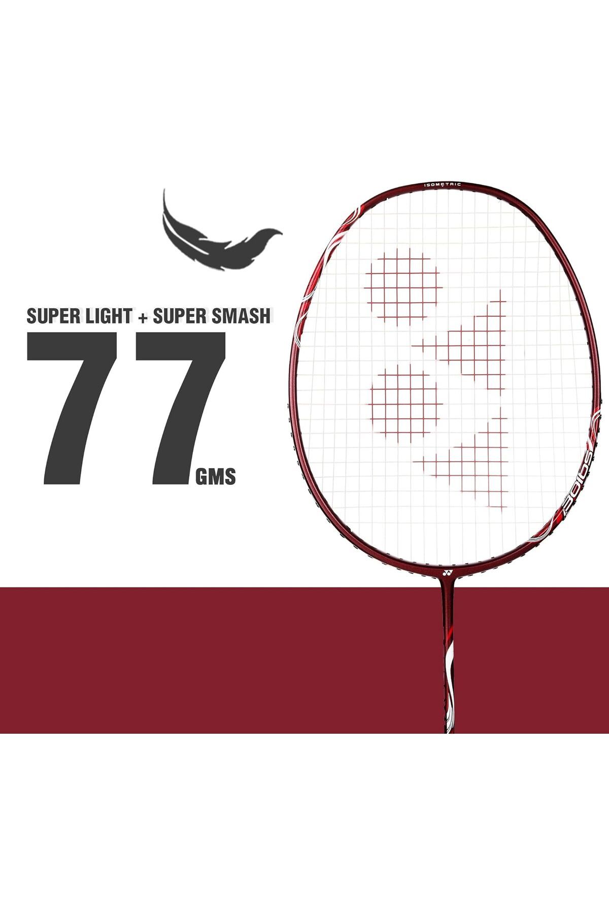 YONEX-AstroxLite 45i Graphite Strung Badminton Racket | Racket Cover | 77gms | 30lbs String Tension 5