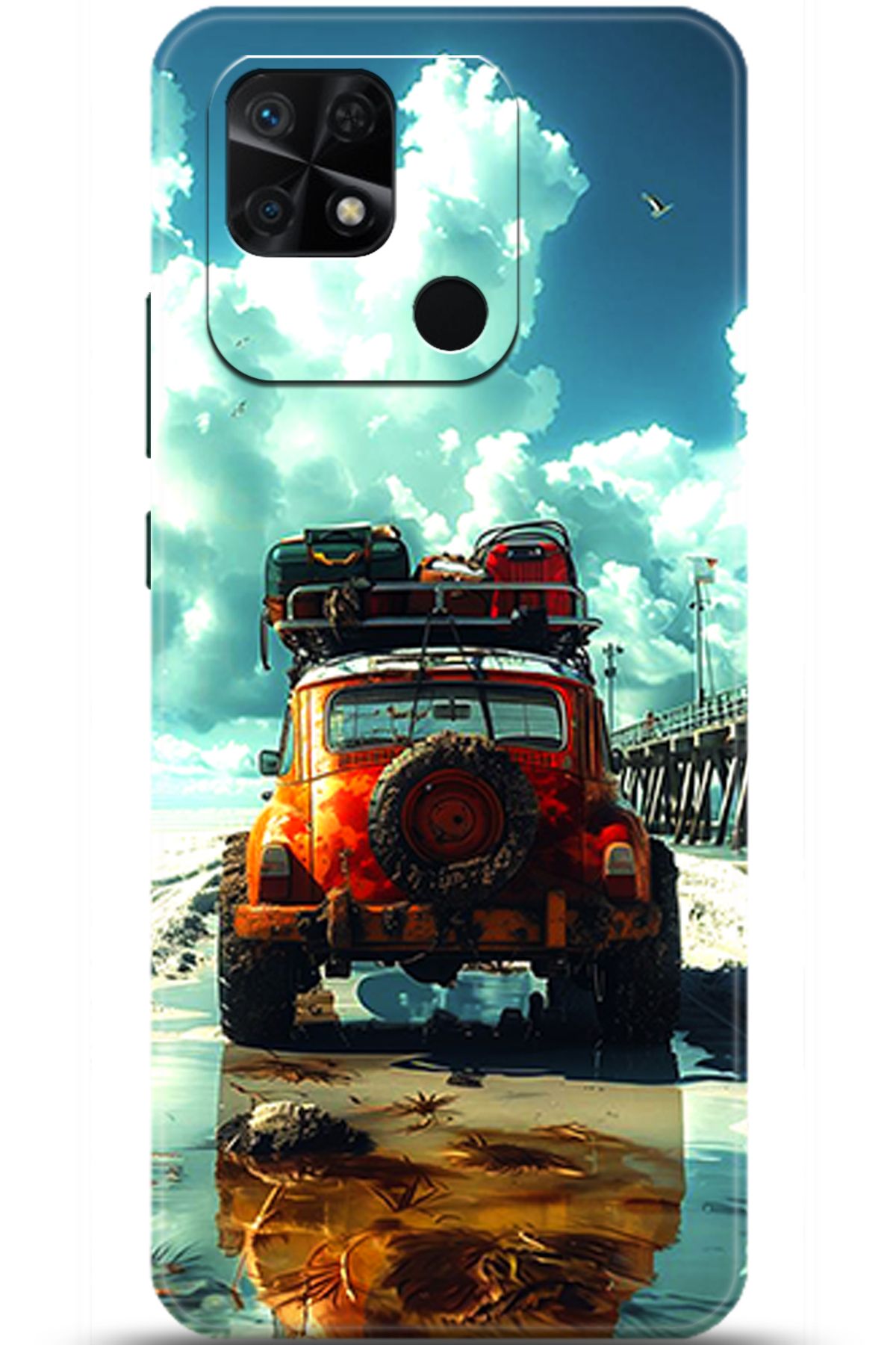 Noprin Xiaomi Redmi 10C Kılıf HD Baskılı Kılıf - Happiness Series 5559