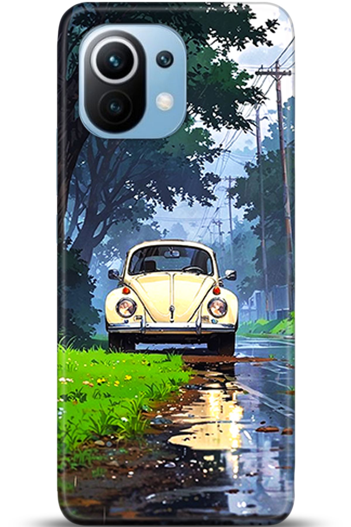 Noprin Xiaomi Mi 11 Kılıf HD Baskılı Kılıf - Happiness Series 5562