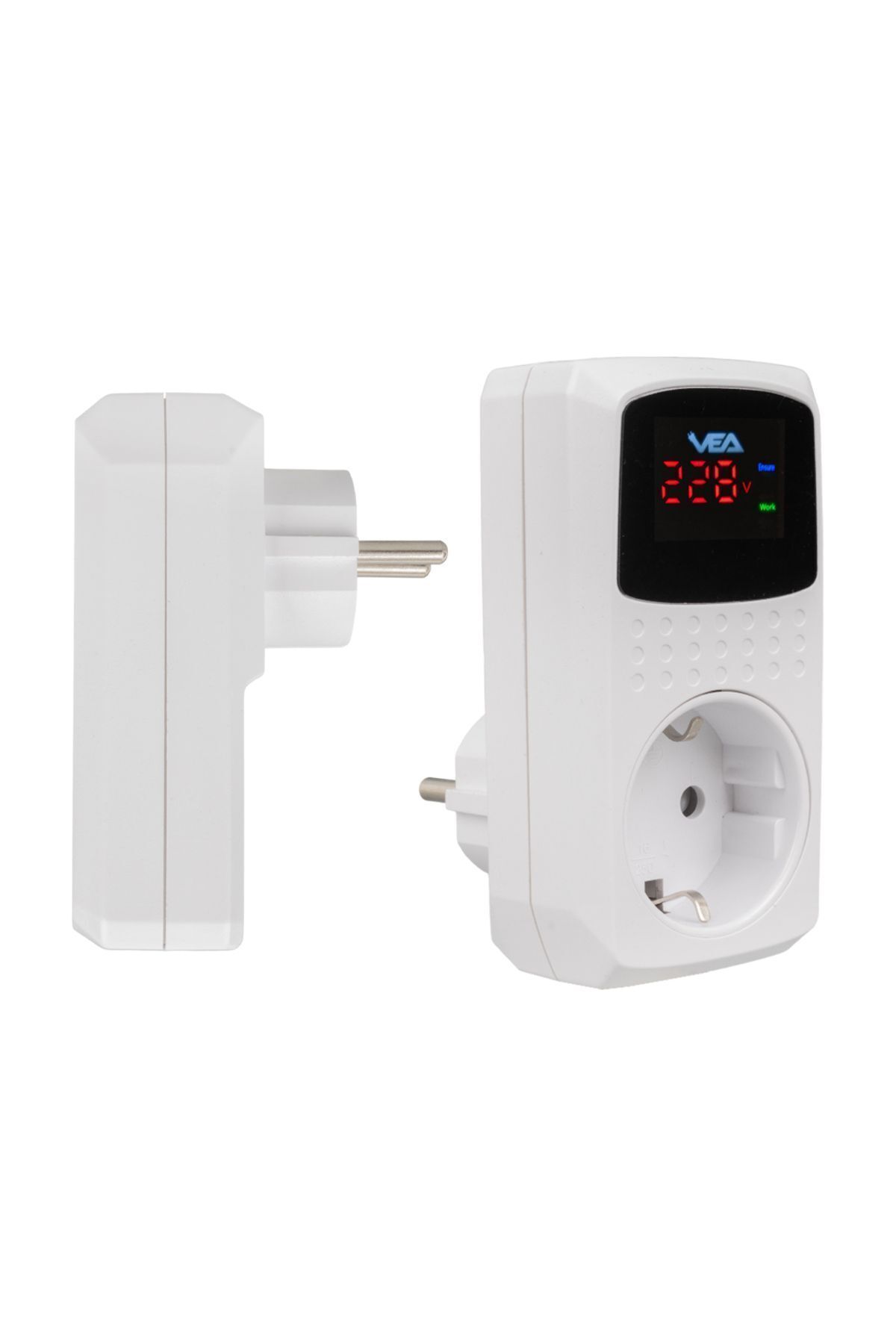 harry-3520 Watt 16 Ampere Digital Display Current Protected Single Socket Child Protected 3