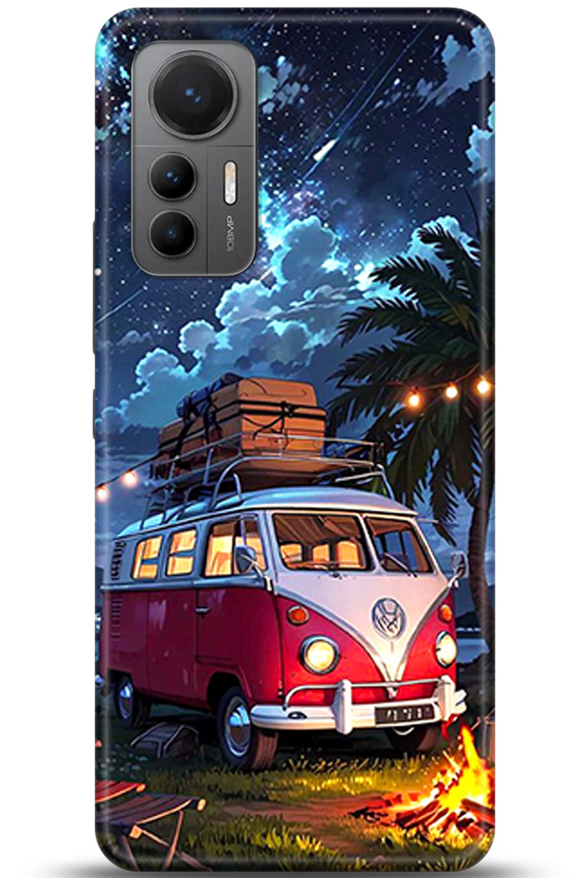 Noprin Xiaomi Mi 12 Lite Kılıf HD Baskılı Kılıf - Happiness Series 5564