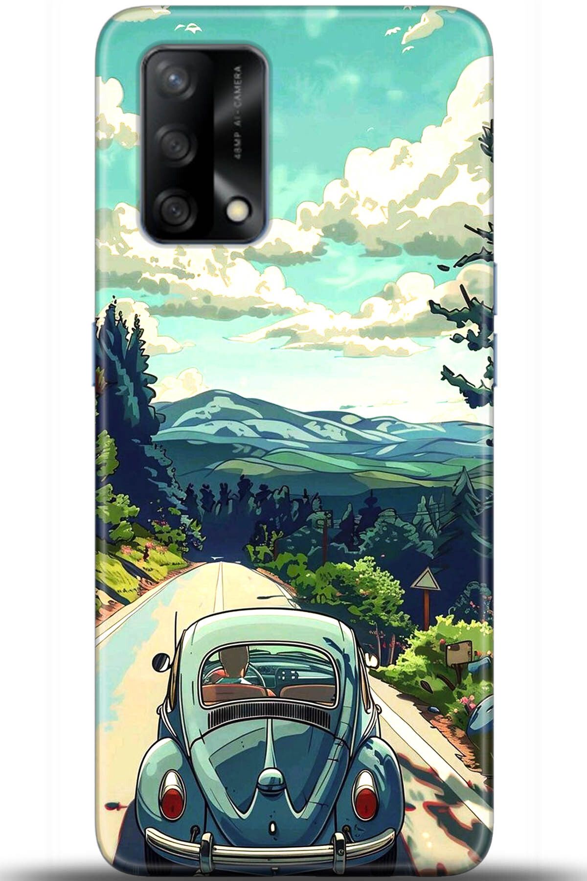 OPPO A74 4G Kılıf HD Baskılı Kılıf - Happiness Series 5563