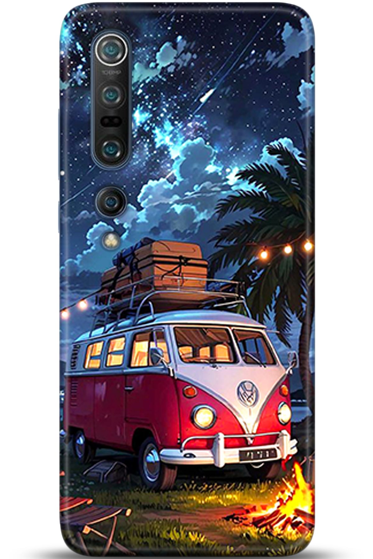 Noprin Xiaomi Mi 10 Pro Kılıf HD Baskılı Kılıf - Happiness Series 5564
