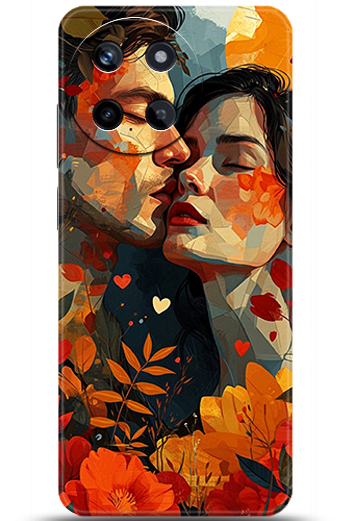 realme 11 4G Kılıf HD Baskılı Kılıf - Happiness Series 5556