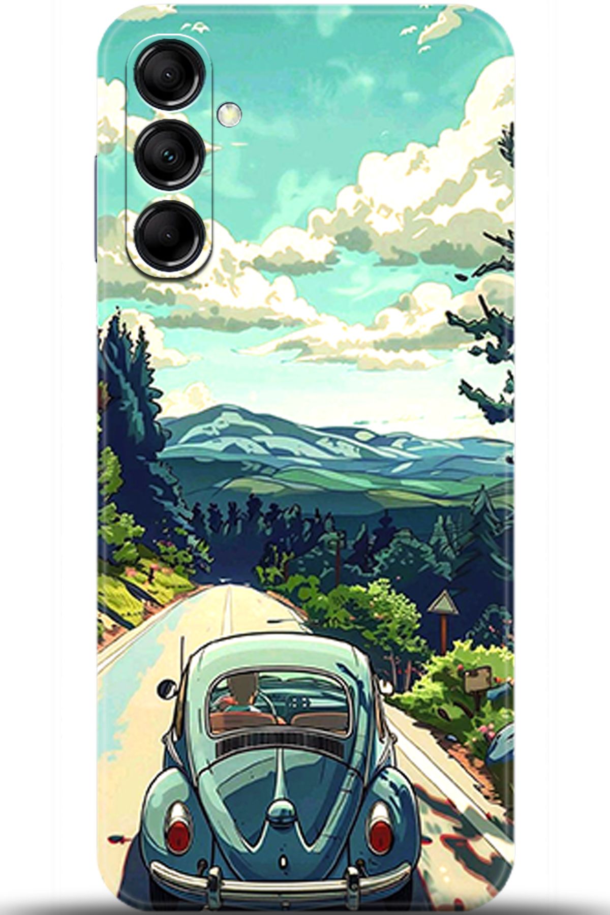 Noprin Samsung Galaxy M14 Kılıf HD Baskılı Kılıf - Happiness Series 5563