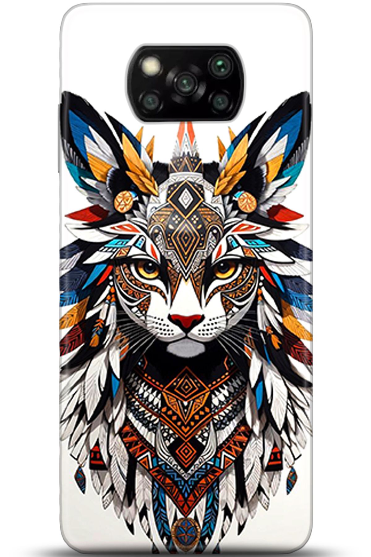 Noprin Xiaomi Poco X3 Kılıf HD Baskılı Kılıf - Happiness Series 5570