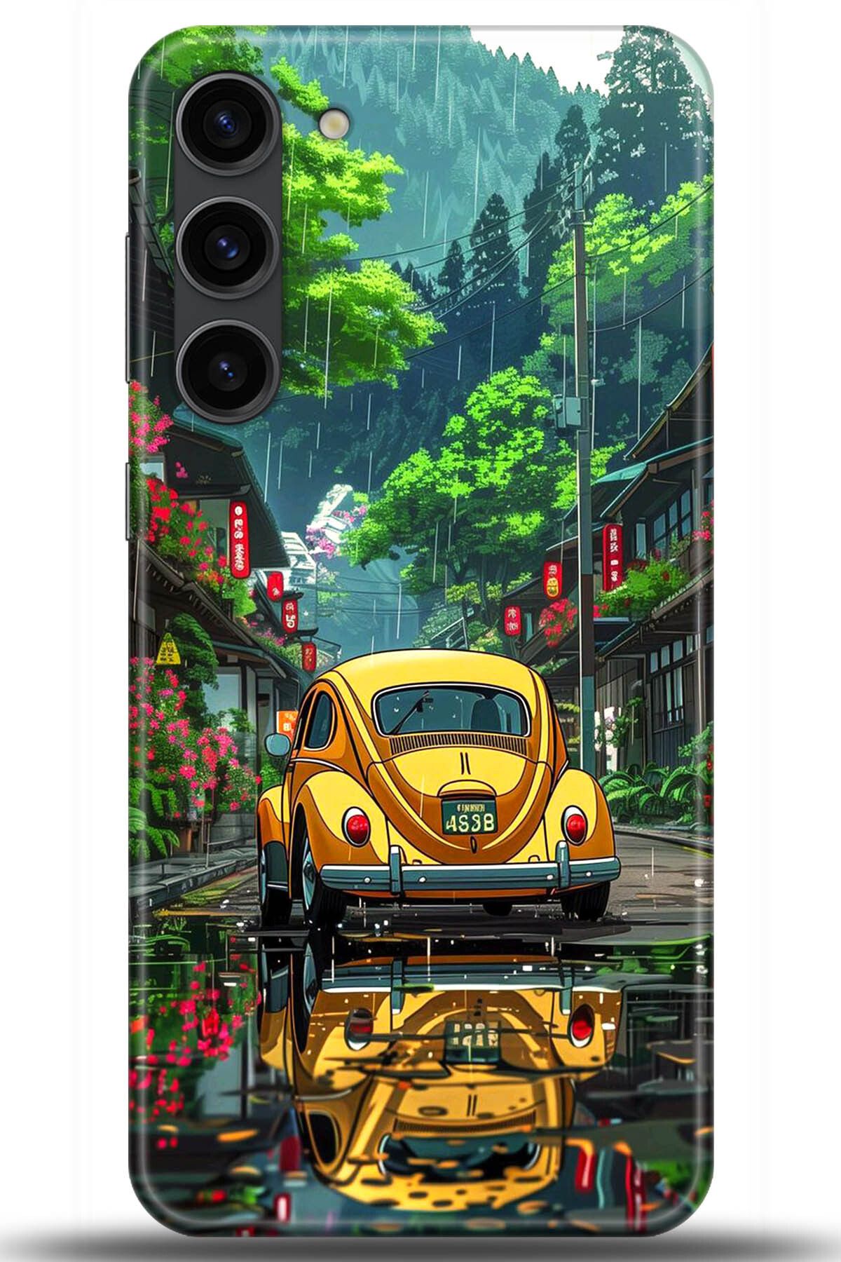 Noprin Samsung Galaxy S23 Kılıf HD Baskılı Kılıf - Happiness Series 5561
