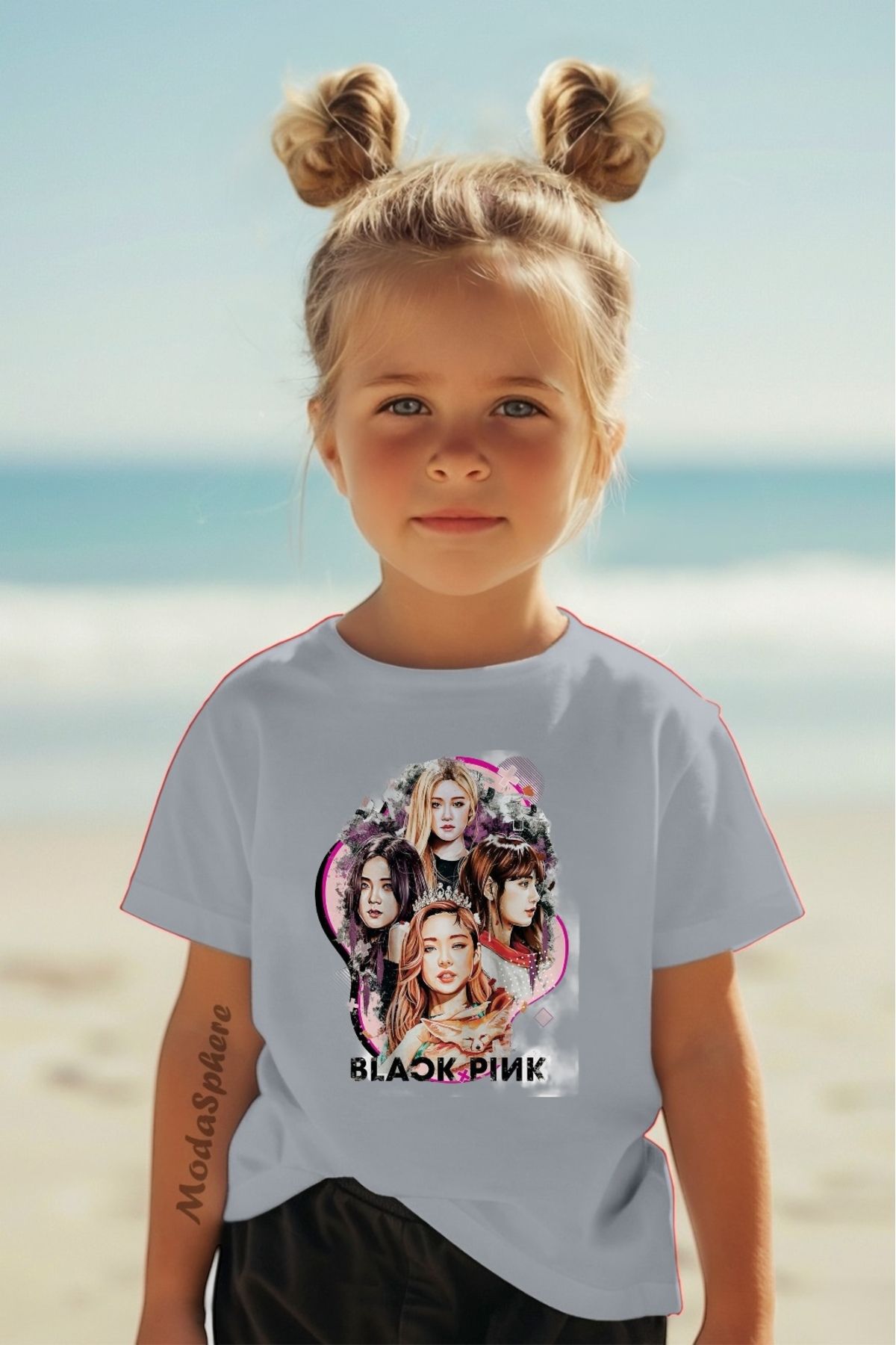 ModaSphere Tricou Oversize Imprimat Pentru Copii Unisex - 7–8 years