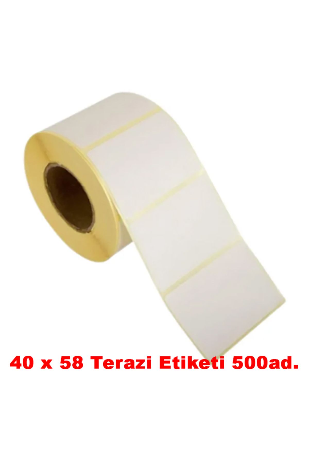 NULL NULLL 40*58 mm Barkod Etiketi - 50 Adet Termal Etiket