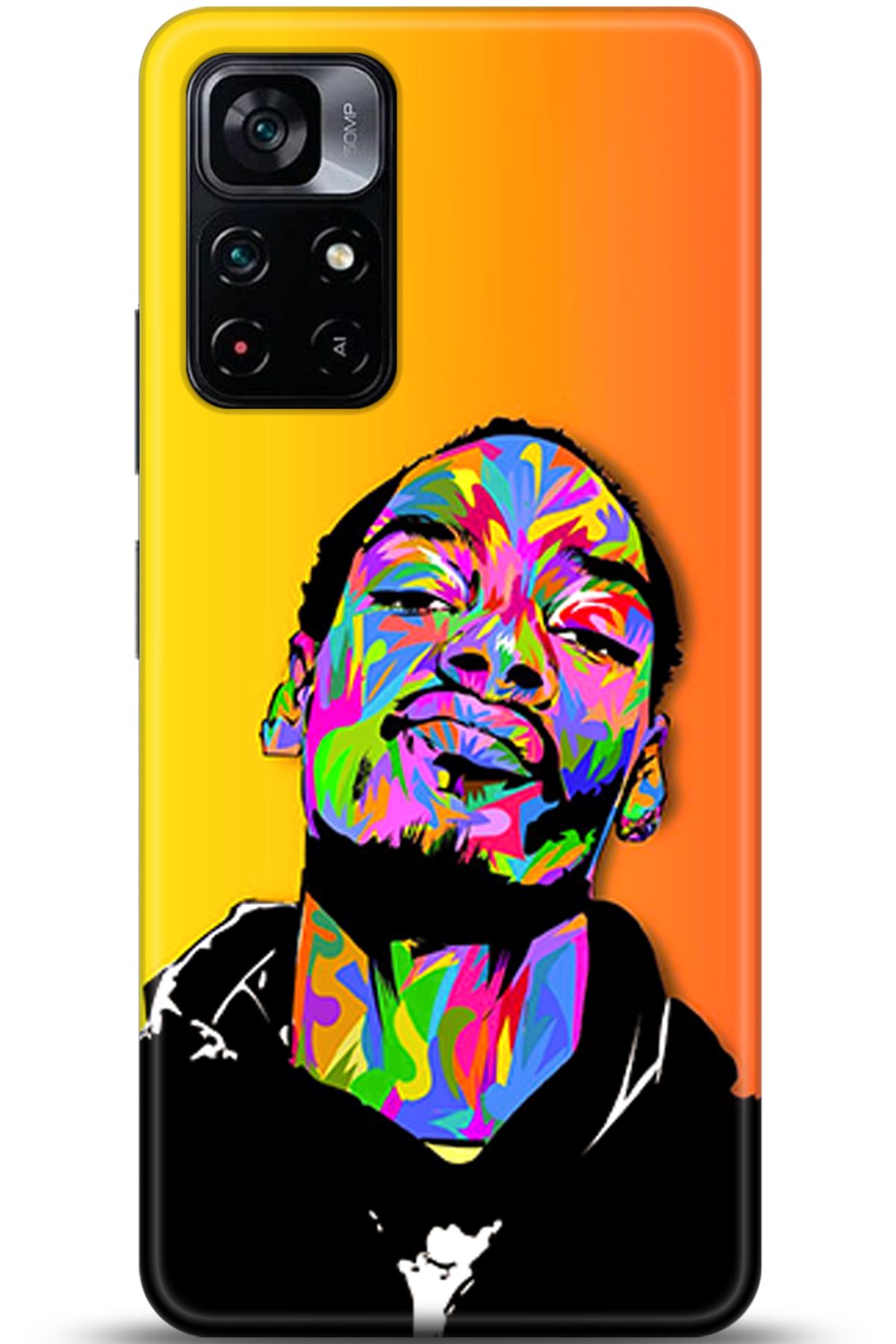 Noprin Xiaomi Poco M4 Pro 5G Kılıf HD Baskılı Kılıf - Happiness Series 5573