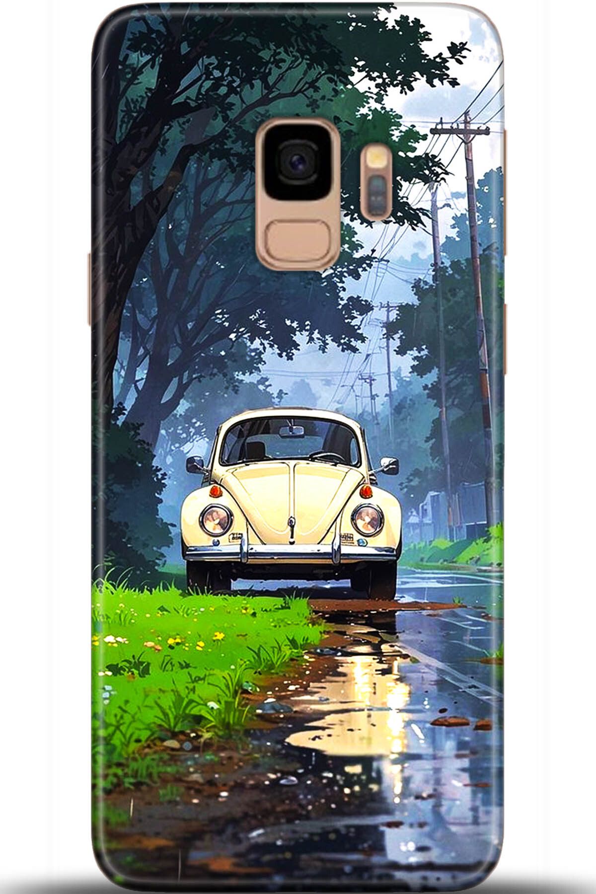 Noprin Samsung Galaxy S9 Kılıf HD Baskılı Kılıf - Happiness Series 5562