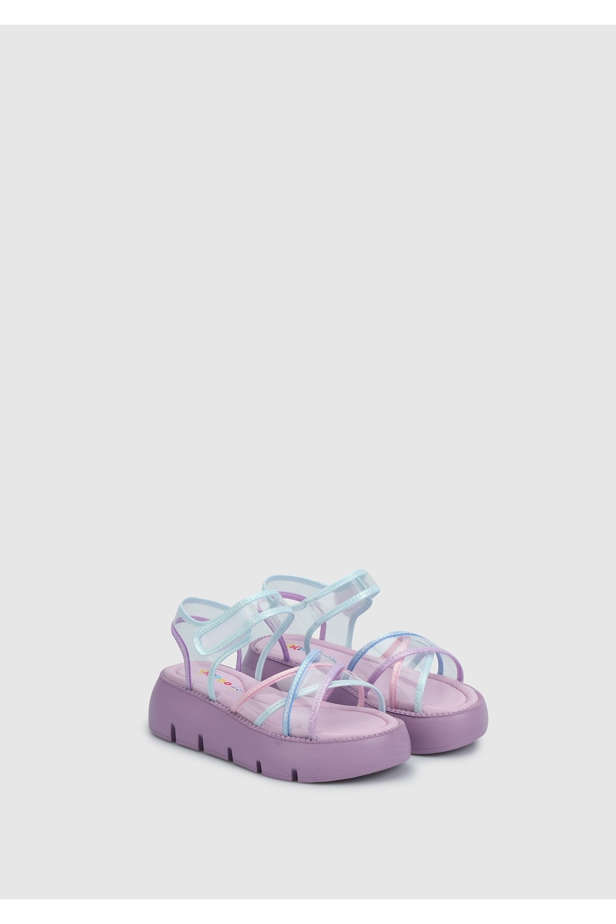 Kiddo-Lilac girl flat sandals 2