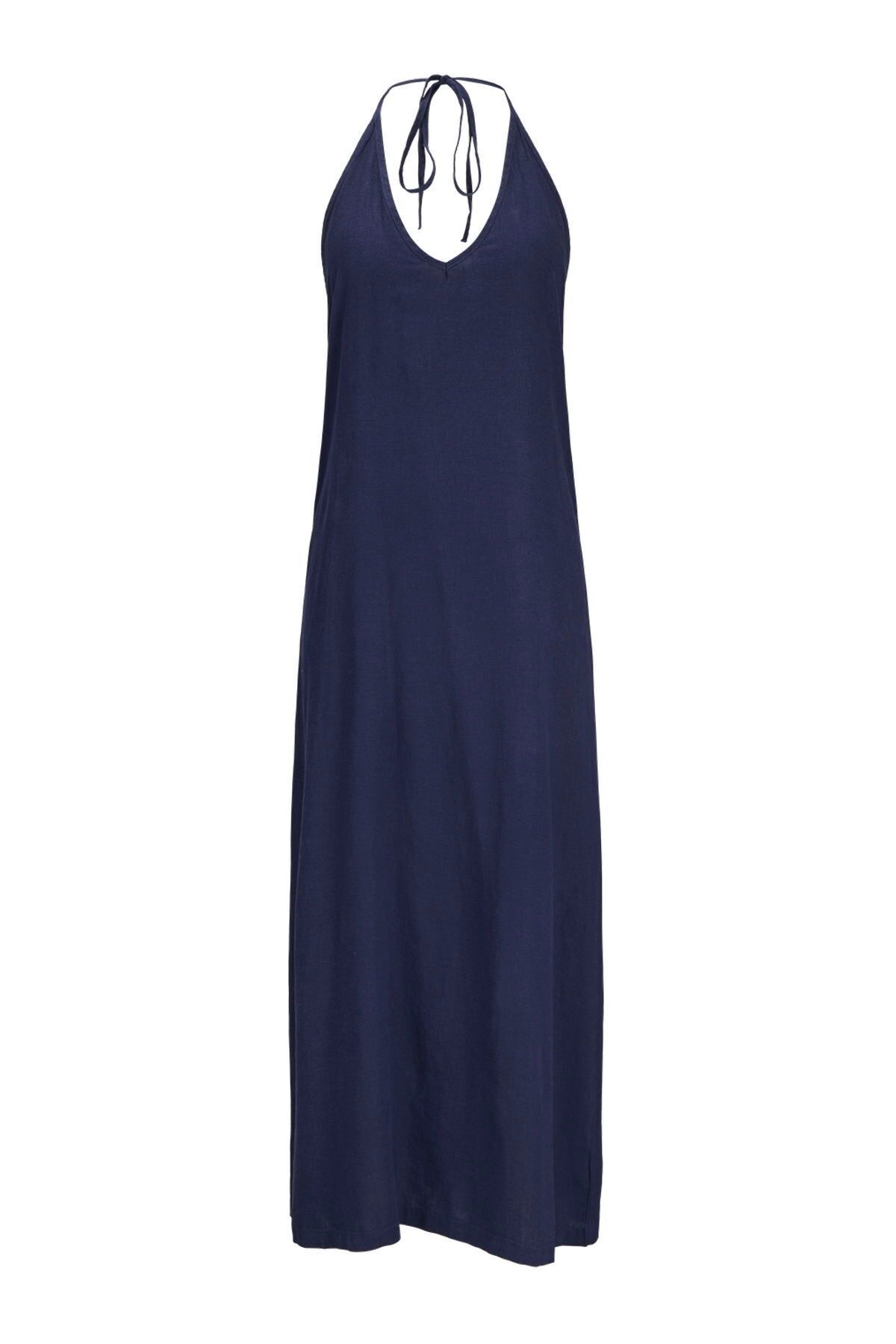 Jack & Jones Kadin Keten Karisimli Elbise - Breeze
