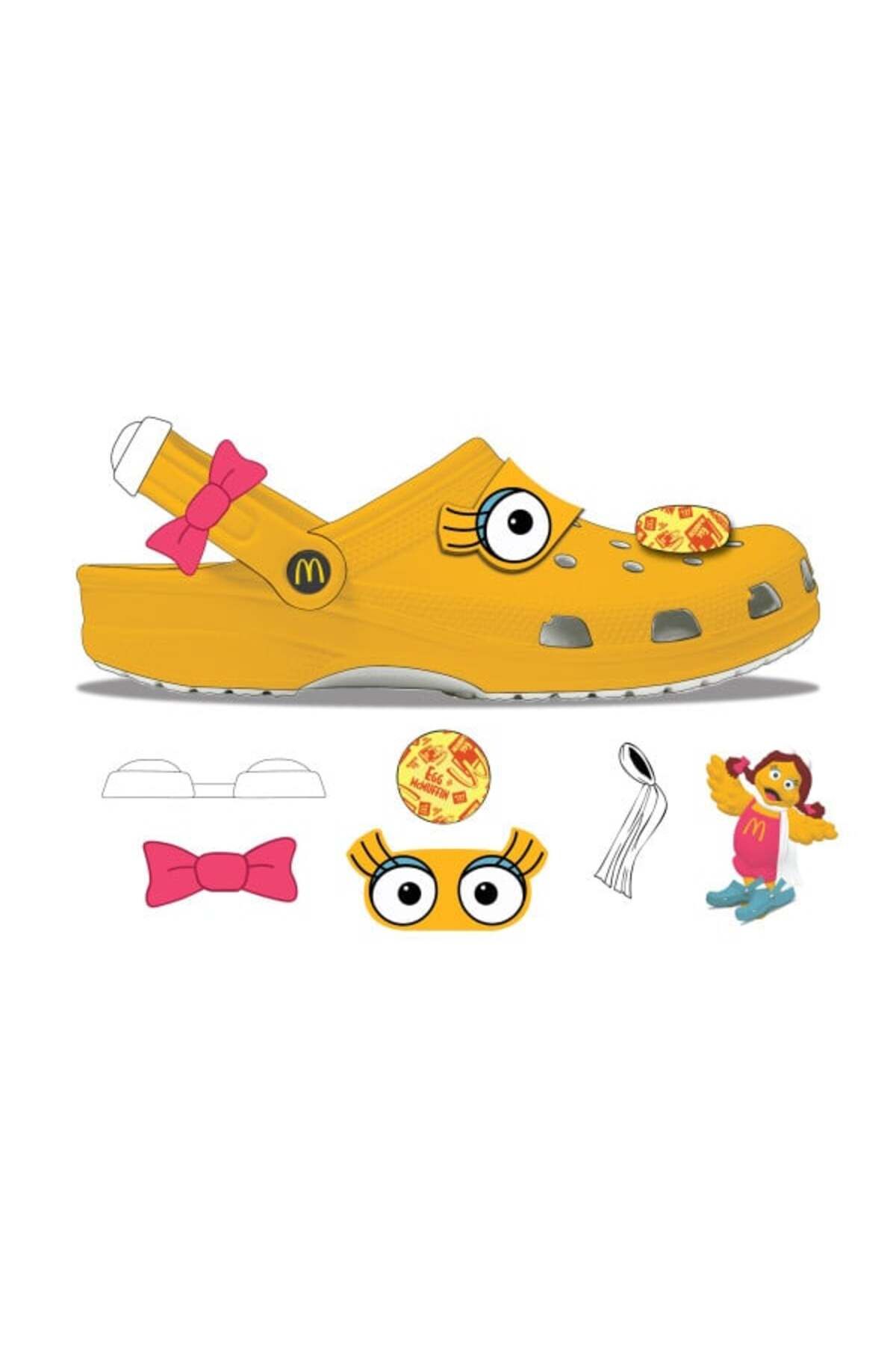 Crocs-Mcdonald's x birdie classic clog - yellow 7