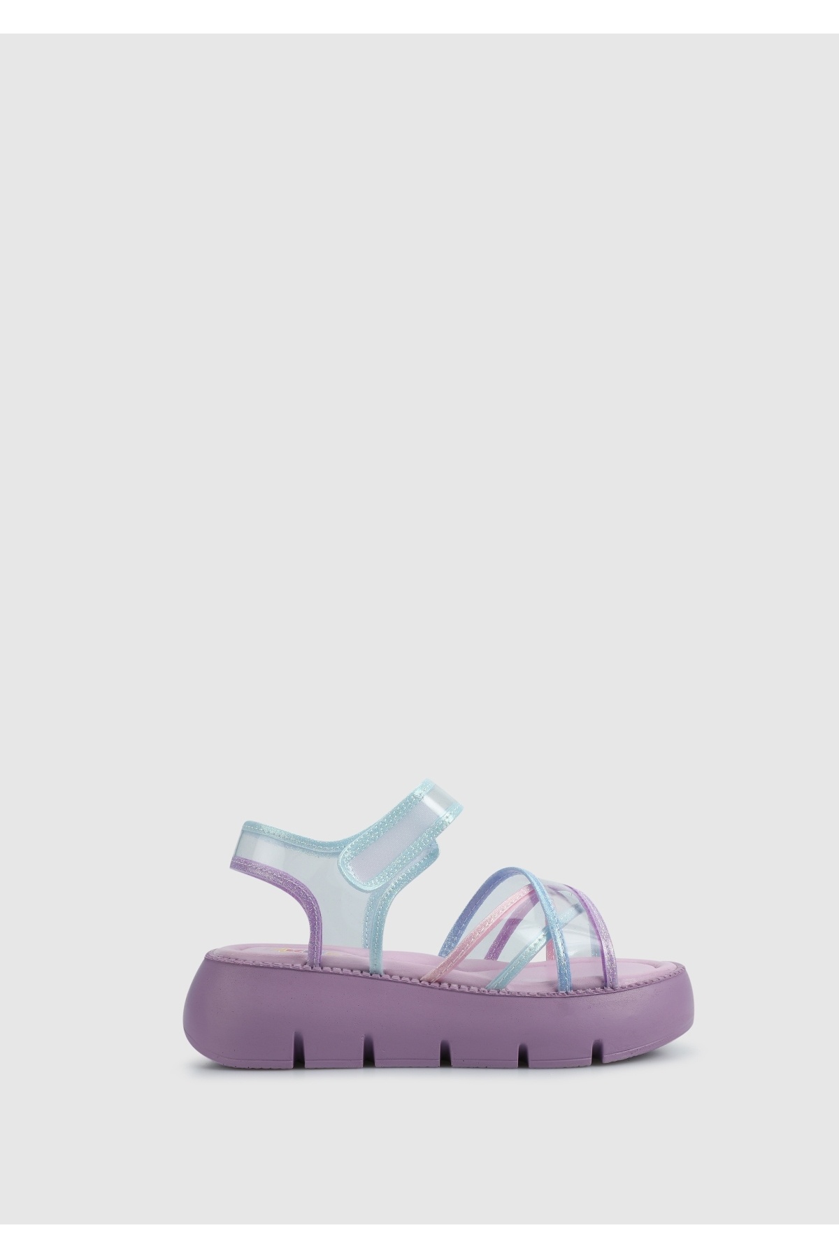 Kiddo-Lilac girl flat sandals 1