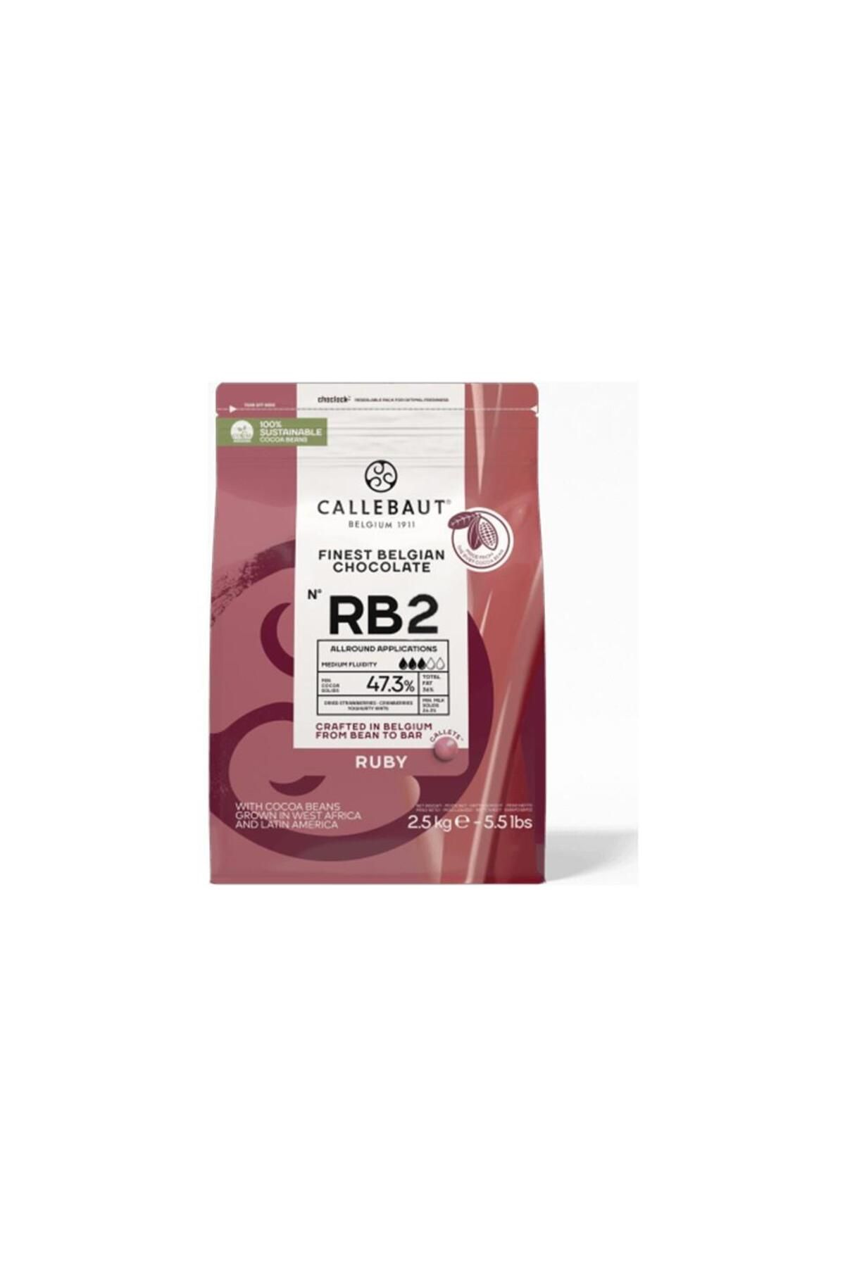 Callebaut RUBY CHOCOLATE RB2 4ad 2,5 kg